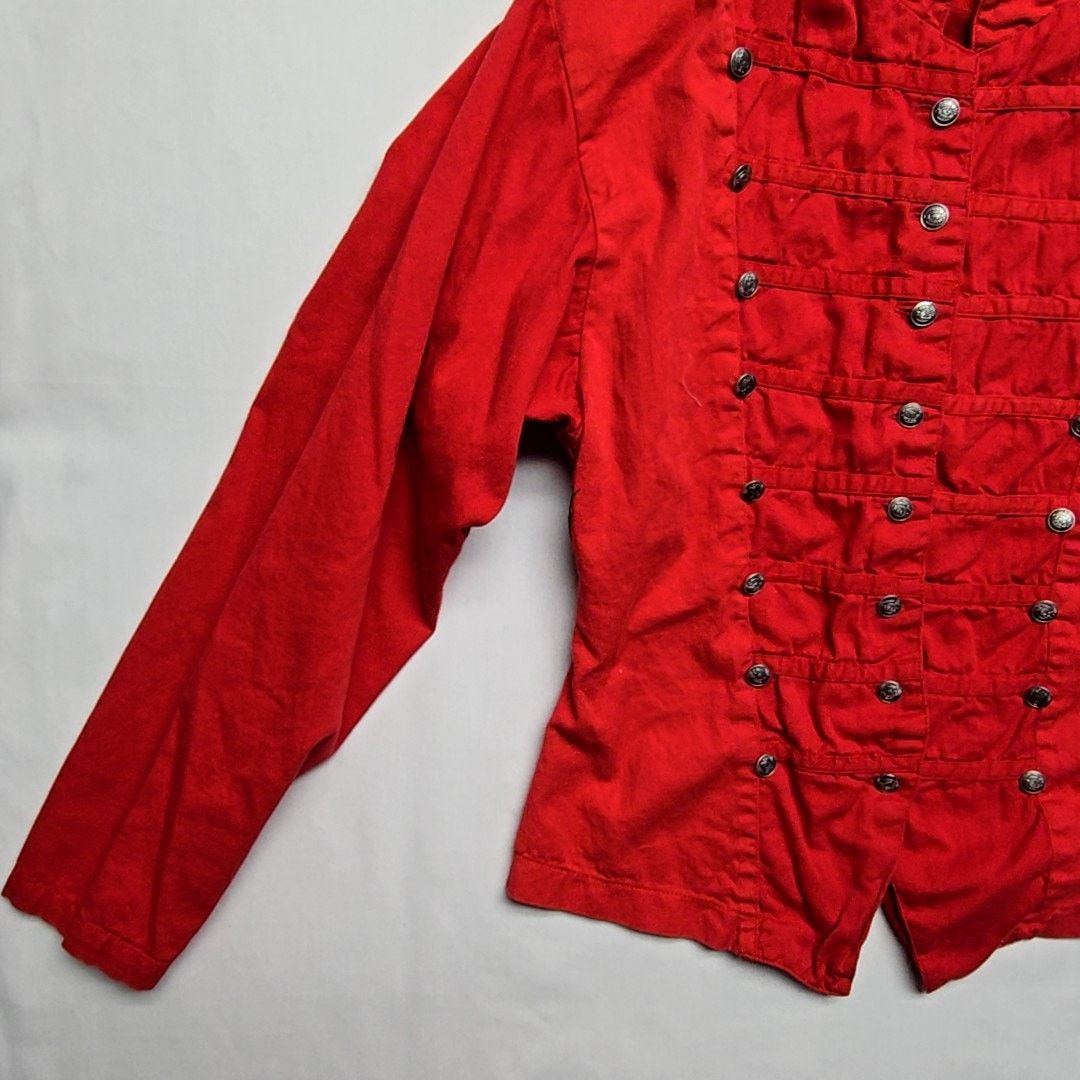 Vintage Vintage Rodeo Rose Western Style Red Buttoned Up M Shirt Size M / US 6-8 / IT 42-44 - 5 Thumbnail