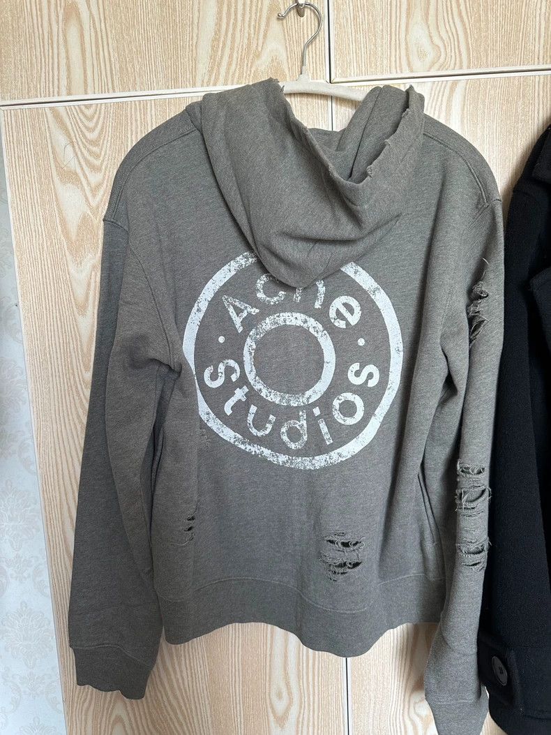 Acne Studios acne studios Make old ripped logo hoodies 2504-Nextarrow Size US M / EU 48-50 / 2 - 3 Thumbnail