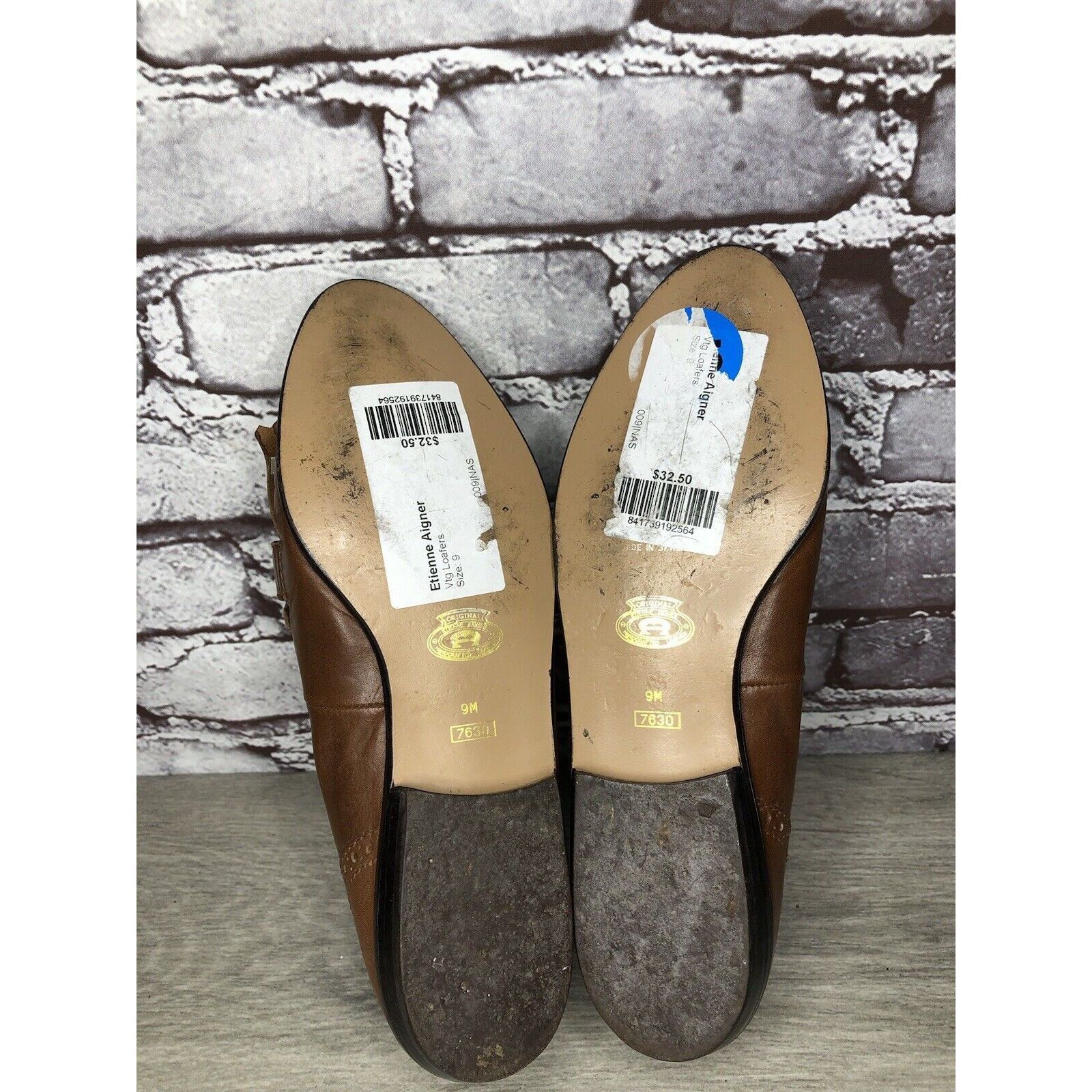 Etienne Aigner Etienne Aigner VTG Brown Leather Kiltie Monk Strap Loafers W Size US 9 / IT 39 - 16 Thumbnail