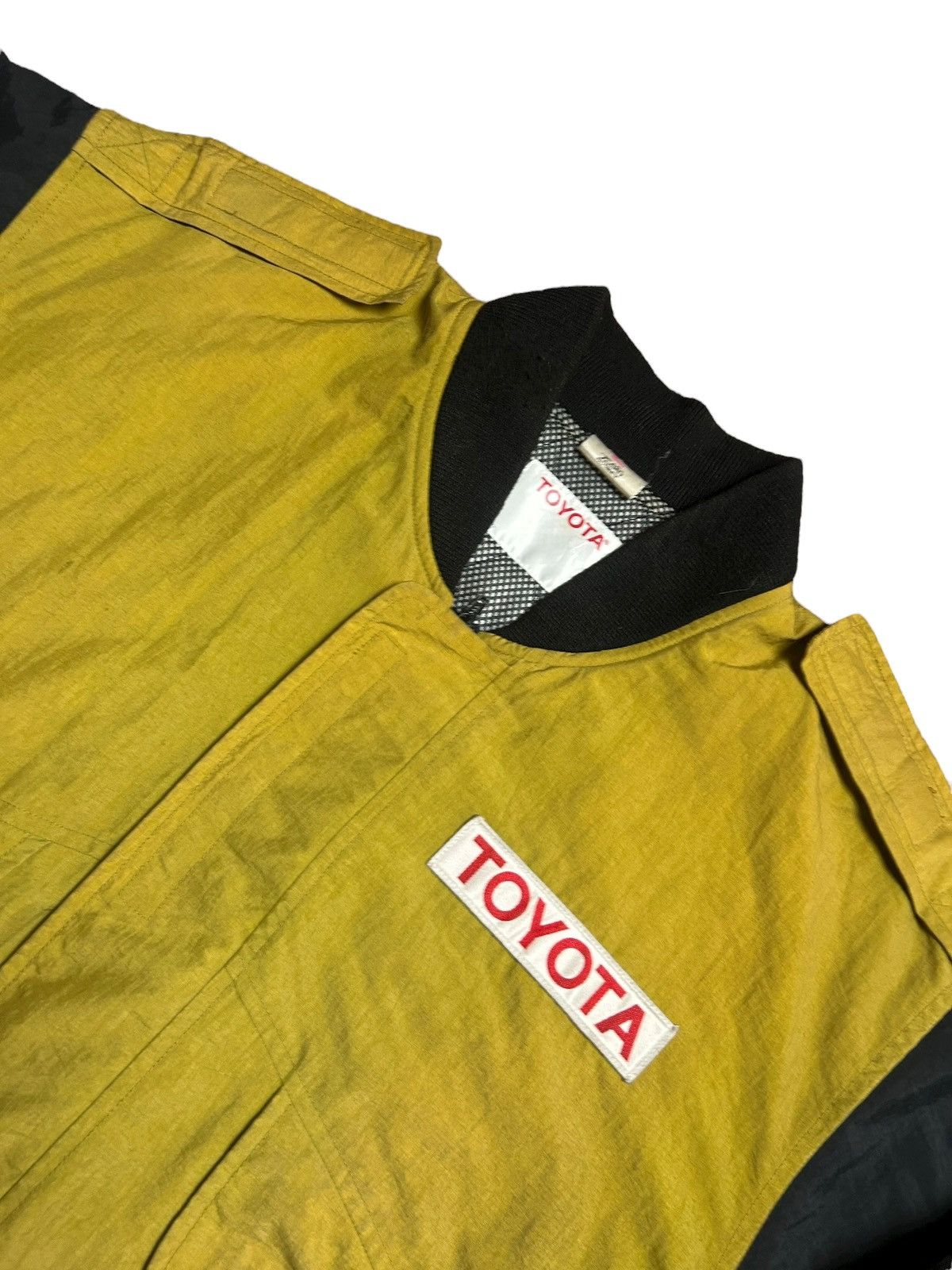 Gear for Sports Vtg JDM Toyota Racing Motor Sport Racing Team Jacket Bomber Size US L / EU 52-54 / 3 - 6 Thumbnail