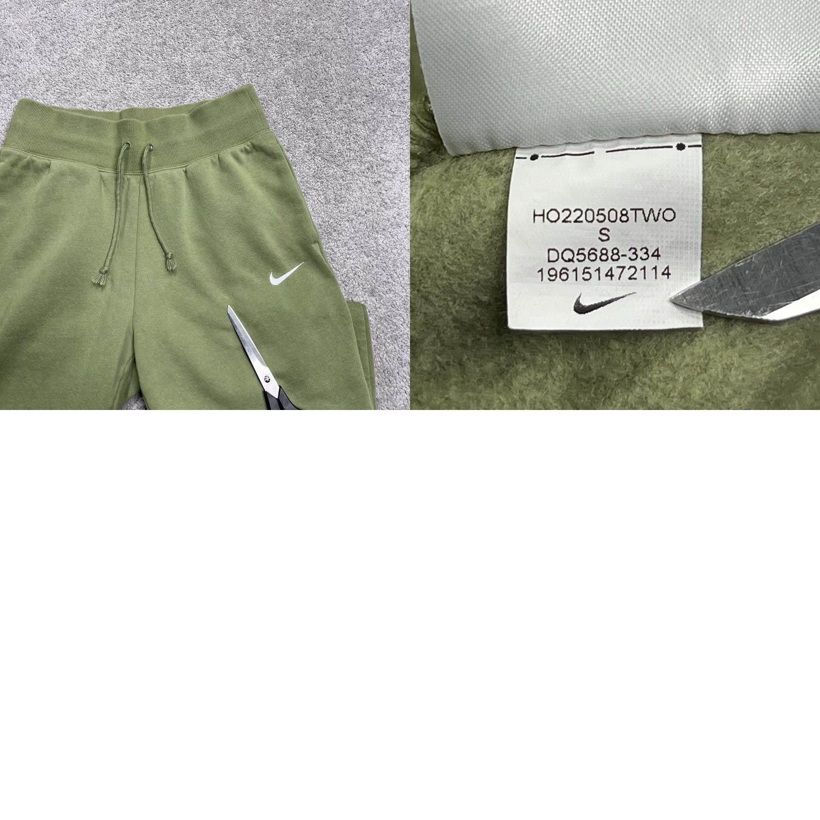 Nike Nike Sweatpants Women’s Size Small Green Fleece Lined Sportswear Jogger Casual Activewear Size 28" / US 6 / IT 42 - 10 Thumbnail
