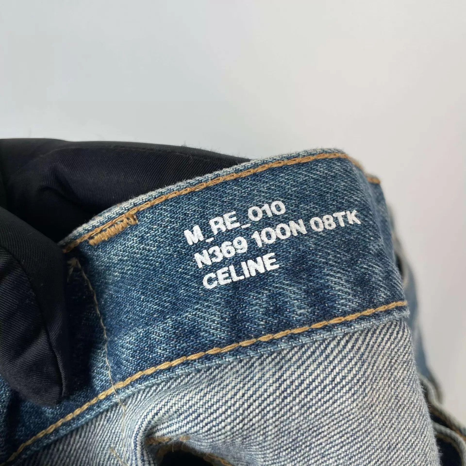 Celine Celine 97 New Blue Jeans 29 Size 29" - 5 Thumbnail