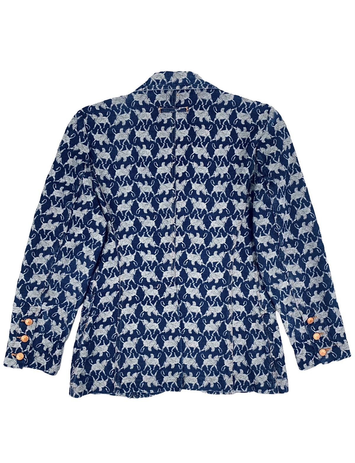 Jean Paul Gaultier SS1994 Jean Paul Gaultier Pegasus Patterned Jacket Size US S / EU 44-46 / 1 - 11 Thumbnail