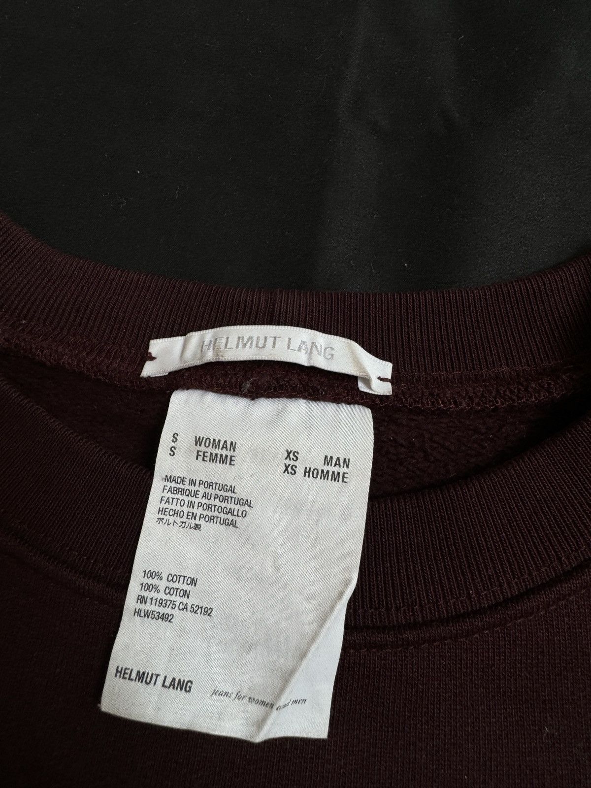 Helmut Lang Helmult Lang Maroon Pink Sweater XS Size US S / EU 44-46 / 1 - 4 Thumbnail