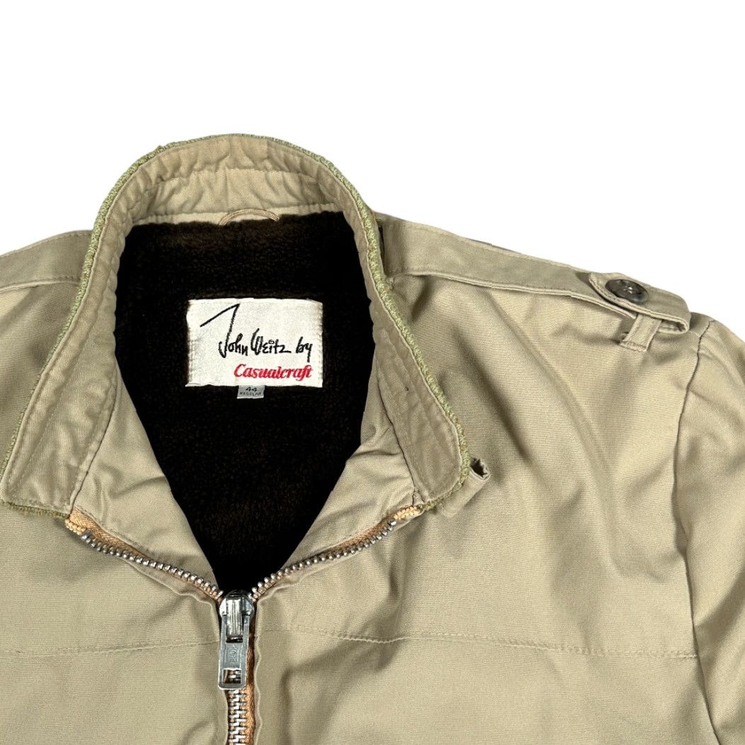 Vintage VINTAGE Casualcraft Jacket Bomber Adult XL Brown Canvas 60s John Weitz Faux Fur Lined Zip Size US XL / EU 56 / 4 - 2 Thumbnail