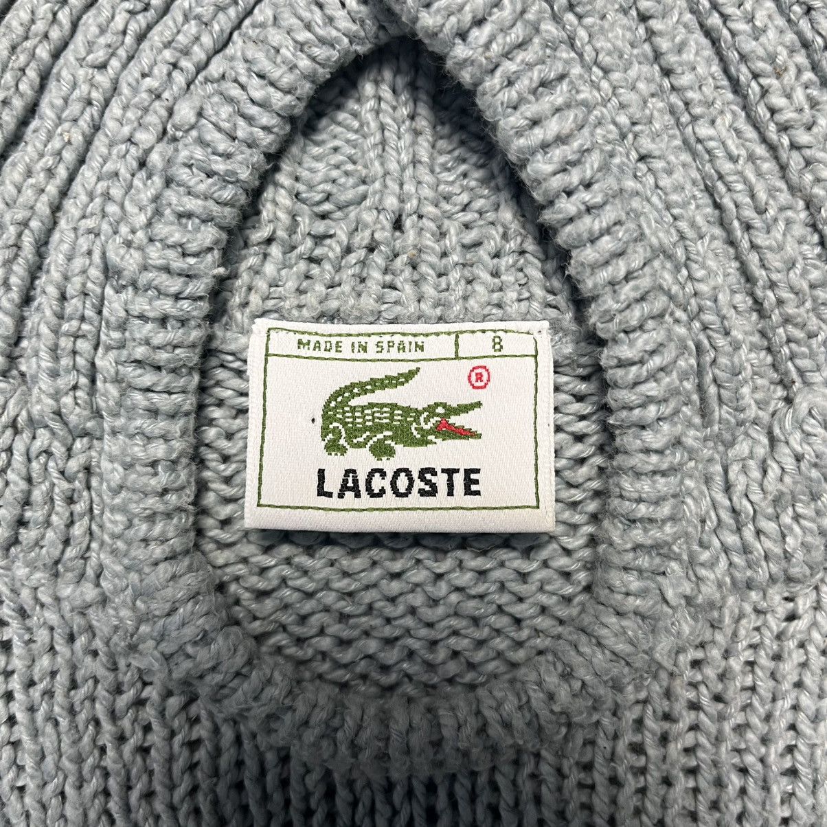 Lacoste Vintage Lacoste Knitted Sweater Luxury Designer Size US XXL / EU 58 / 5 - 4 Thumbnail