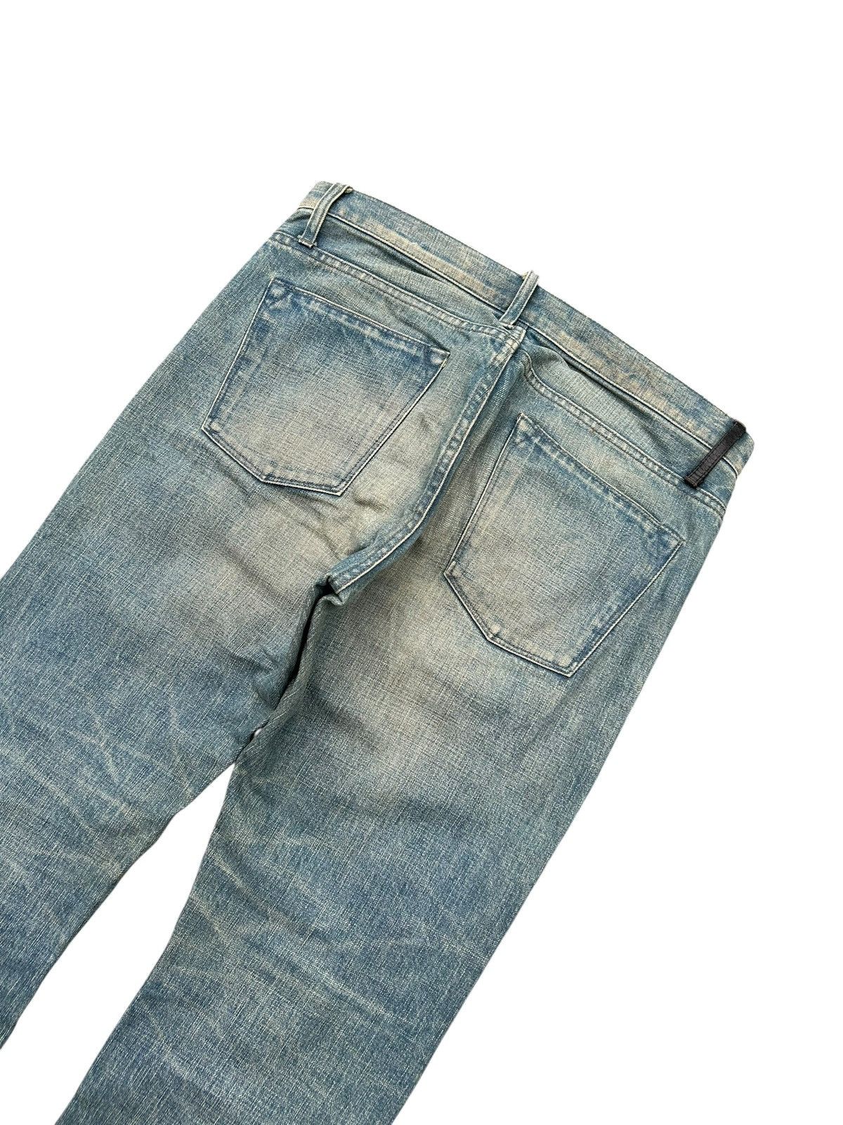 Helmut Lang HELMUT LANG NY SELVEDGE BUTTON FLY DISTRESSED DENIM JEANS Size US 34 / EU 50 - 7 Thumbnail
