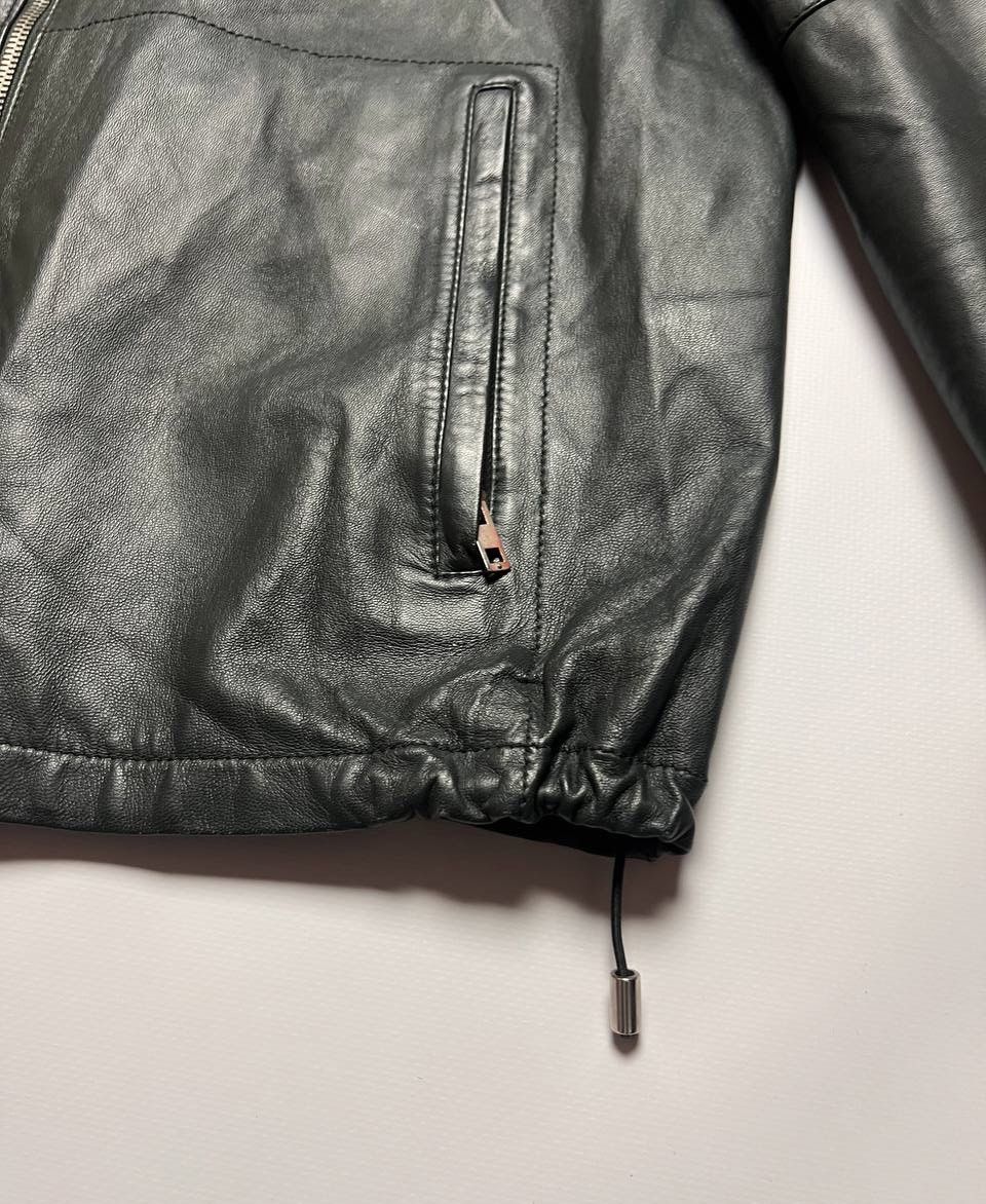 Designer × Genuine Leather × Joseph Joseph Light Weight Nappa Leather Hooded Jacket Size US M / EU 48-50 / 2 - 7 Thumbnail