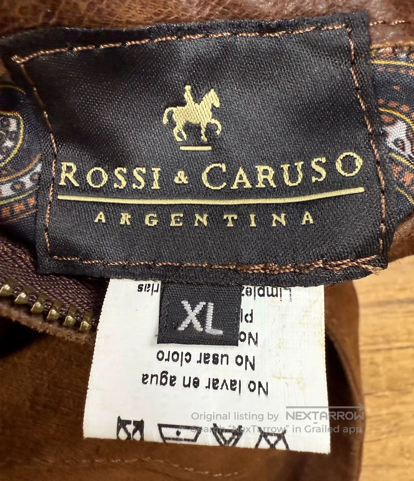 Other Rossi & Caruso Goat Leather Jacket. Size US XL / EU 56 / 4 - 4 Thumbnail