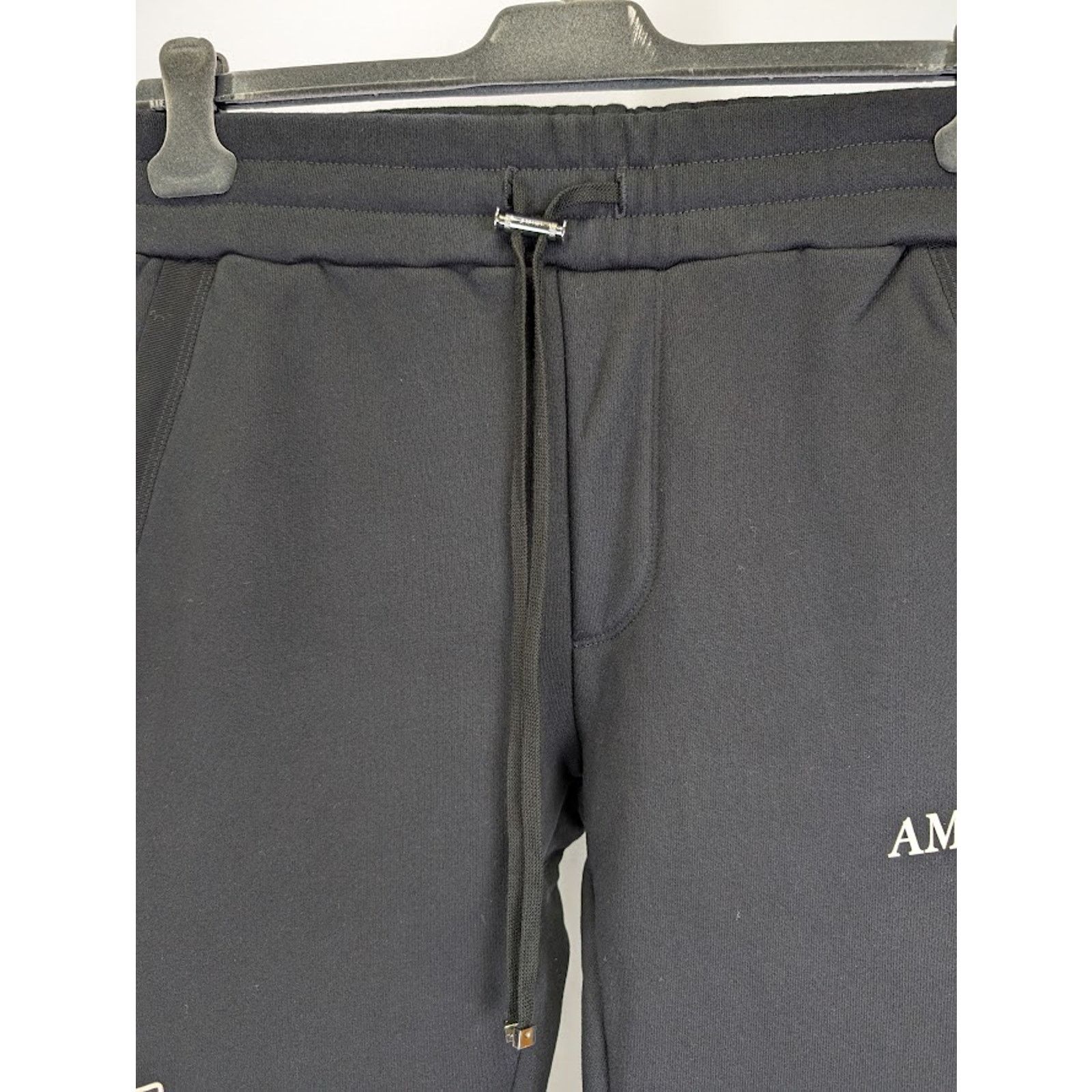 Amiri o1rshd1 Checkered Bones Sweatpants in Black Size US 36 / EU 52 - 9 Thumbnail