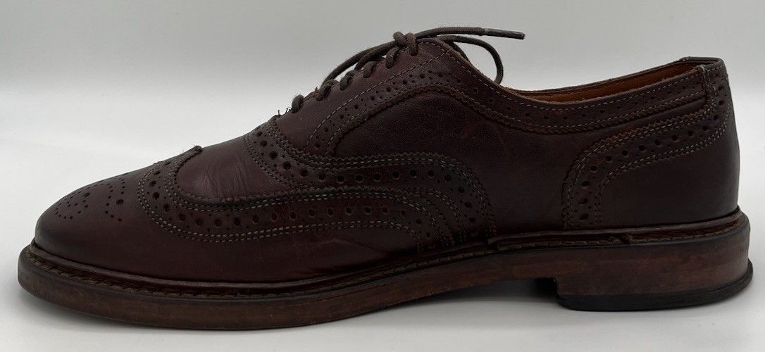 Allen Edmonds Allen Edmonds MCTAVISH Oxford Wingtip Brown Leather Size 9D Size US 9 / EU 42 - 7 Thumbnail