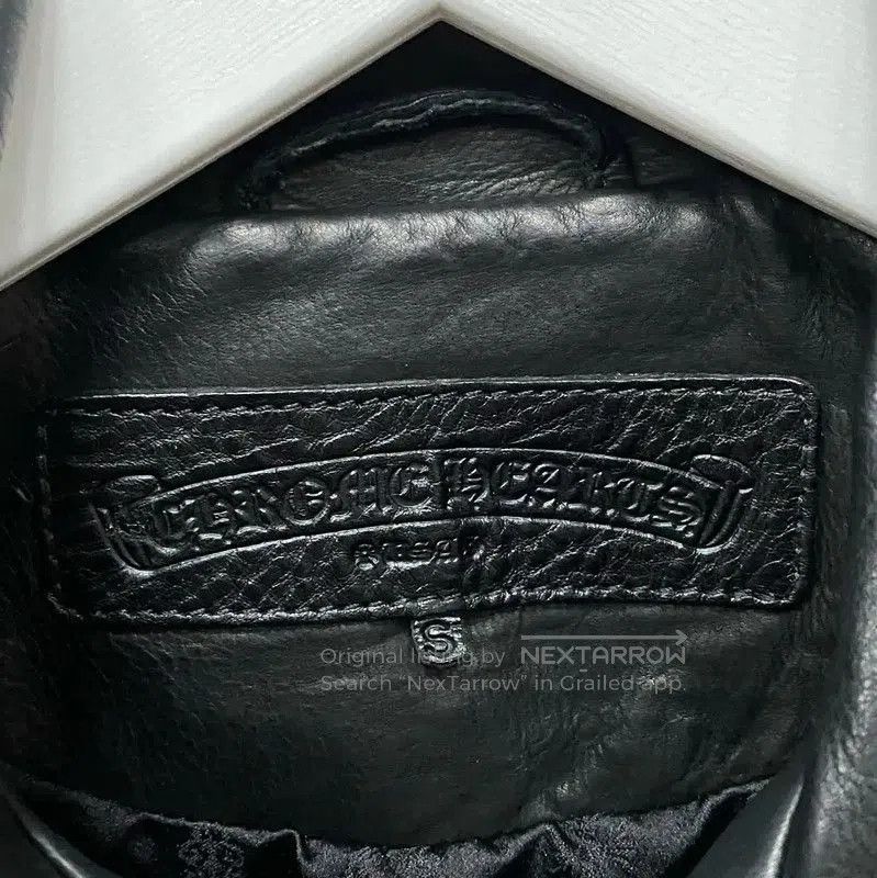 Chrome Hearts Chrome Hearts Black Leather Women's Jacket . Size S / US 4 / IT 40 - 7 Thumbnail