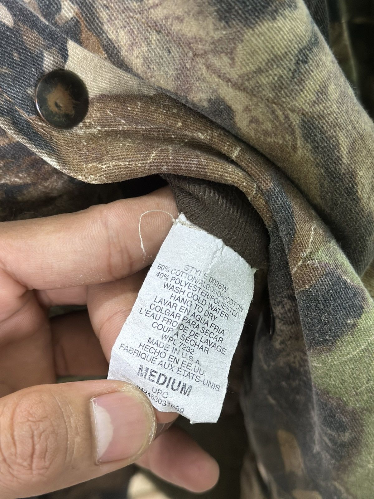Jerzees × Vintage Vintage Jerzees Outdoor Realtree Bomber Jacket Size US L / EU 52-54 / 3 - 10 Thumbnail