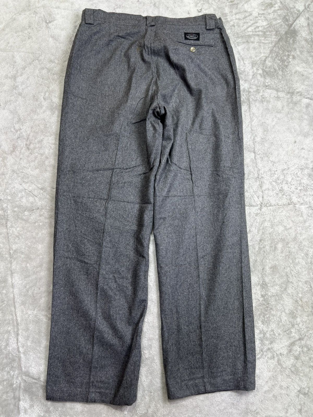 Levi's Vintage Clothing Vintage 1990s Levi’s Made in Italy Wool Blend Grey Wide Leg Size US 34 / EU 50 - 11 Thumbnail