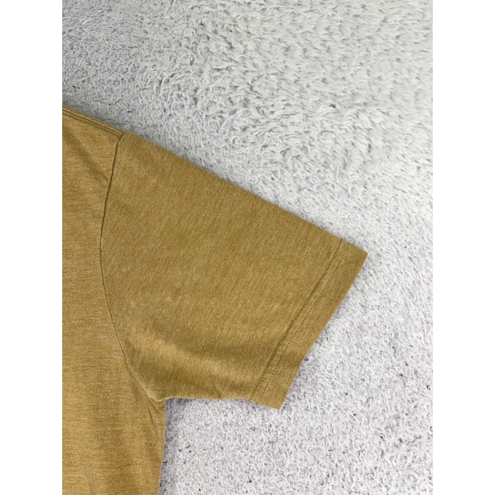 The North Face The North Face Shirt Men S Beige Short Sleeve Crew Neck Poly Rayon Size US S / EU 44-46 / 1 - 2 Thumbnail