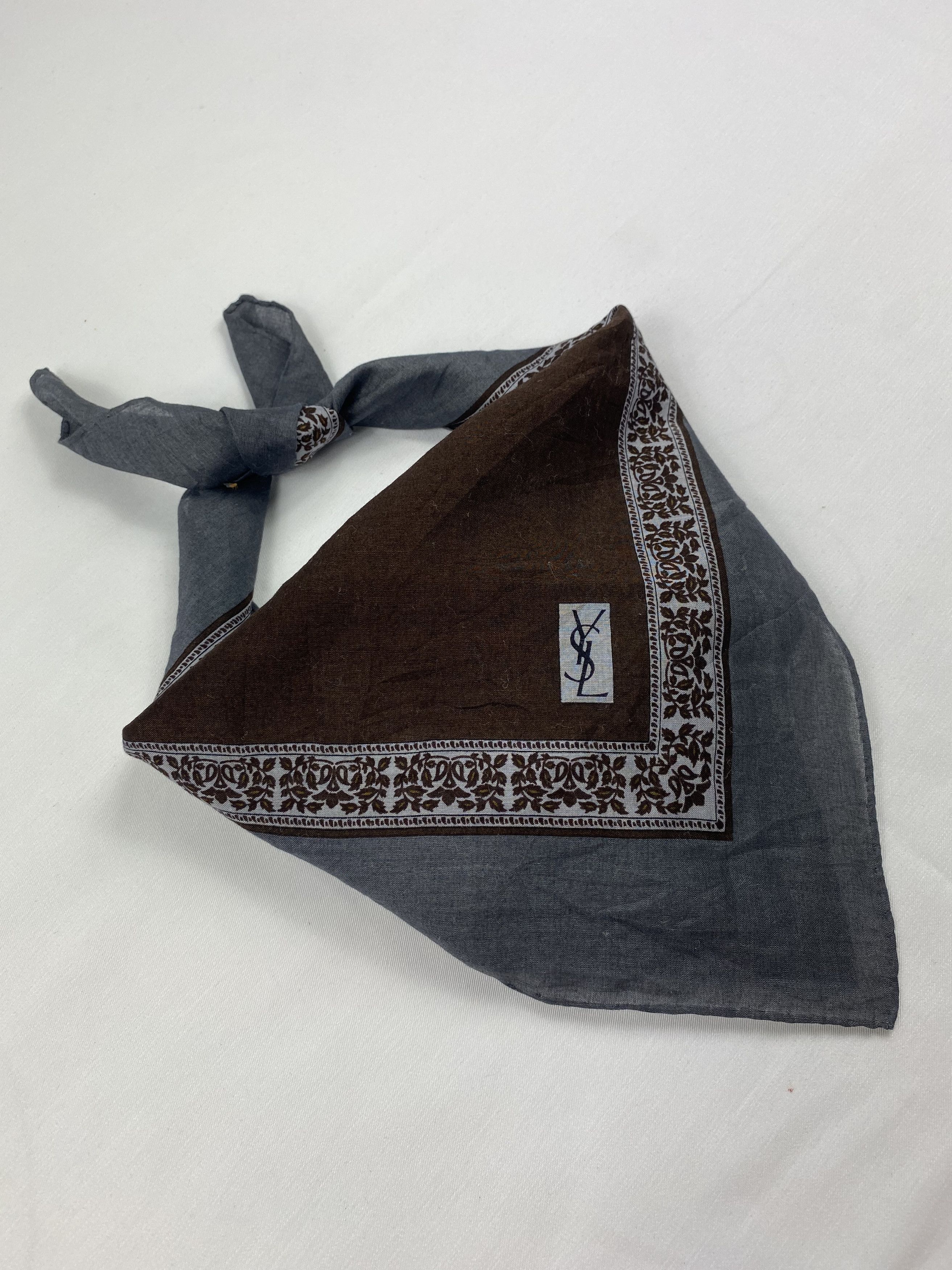 Yves Saint Laurent Yves Saint Laurent Hanadkerchief / Bandana / Neckerchief Size ONE SIZE - 1 Thumbnail