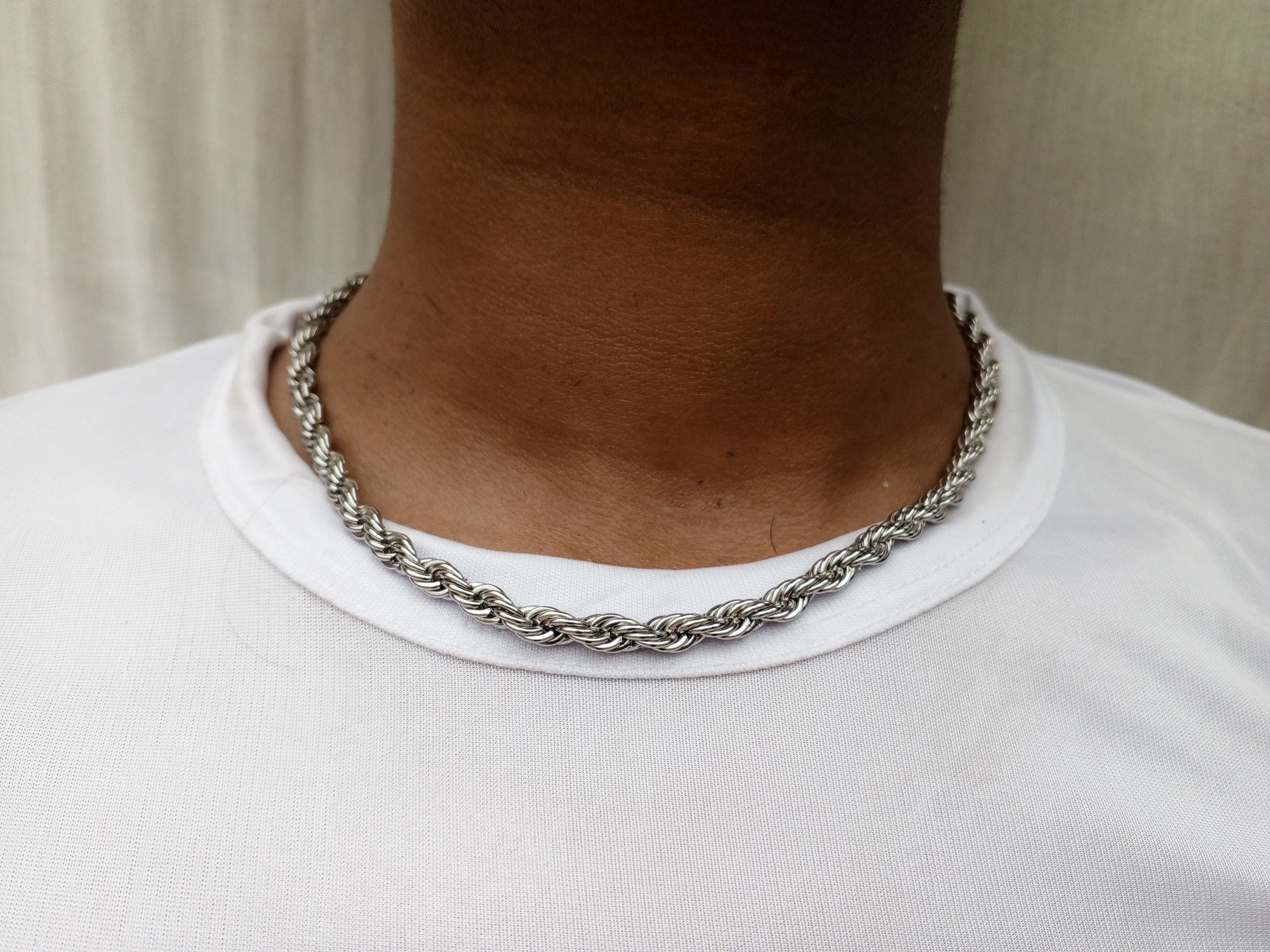 Other Silver Rope Chain Bracelet Size ONE SIZE - 2 Thumbnail