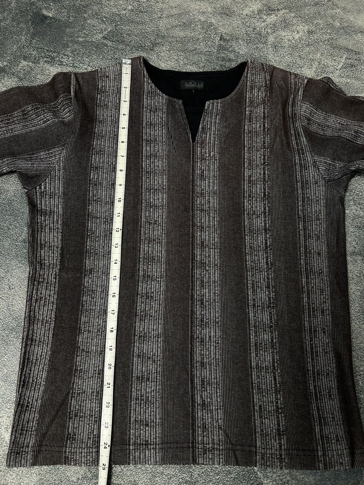 Japanese Brand Louis Chavlon sick rock style double layer shirt Size US L / EU 52-54 / 3 - 7 Thumbnail