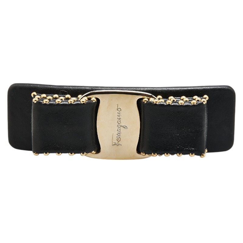 Salvatore Ferragamo Salvatore Ferragamo Vara Ribbon Barrette Leather Other DUTY FREE for USA
