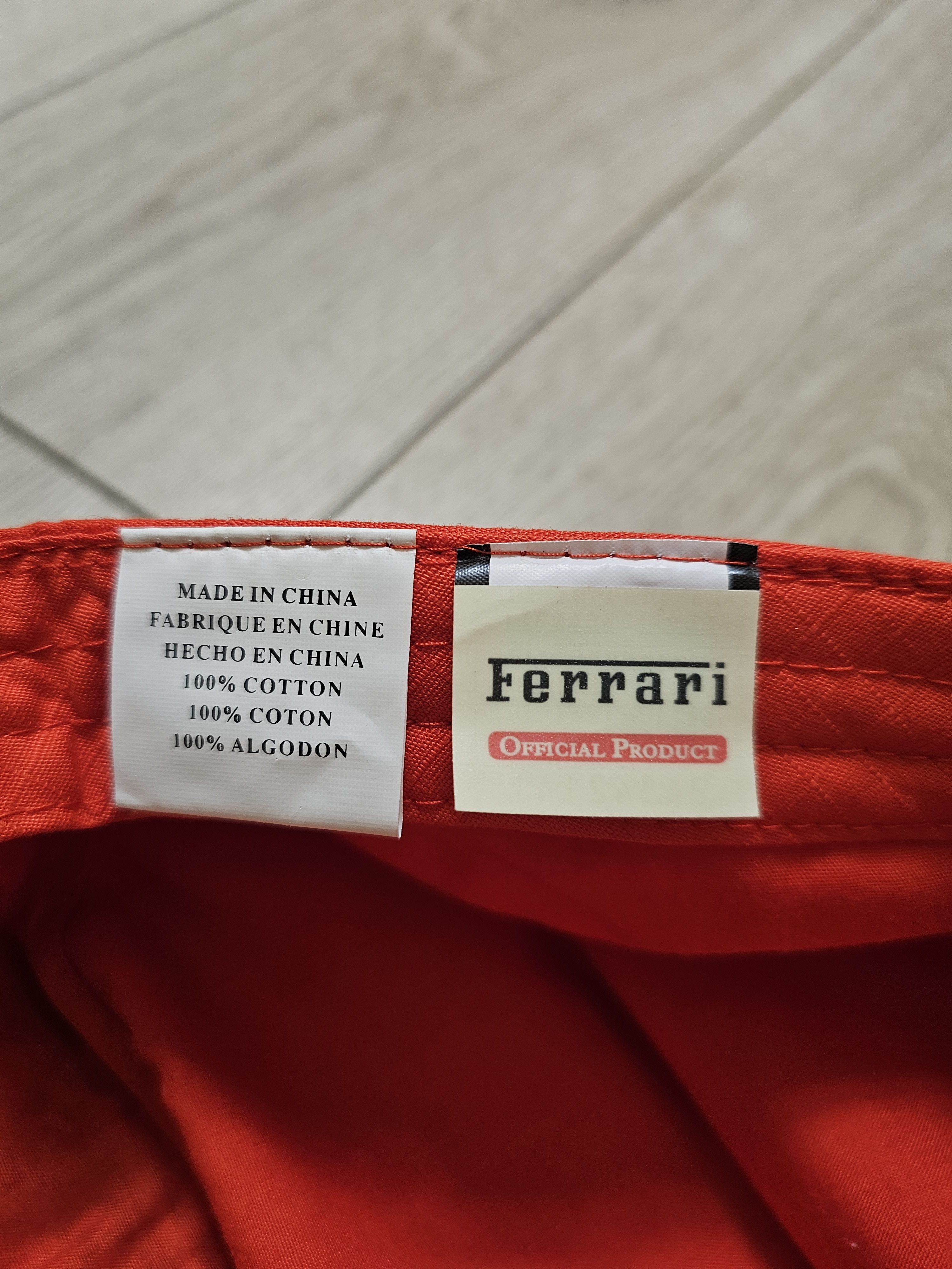 Ferrari × Formula 1 FERRARI CAP RED V8 PWERED BY CAP F1 CAP FORMULA 1 CAP F1 Size ONE SIZE - 9 Thumbnail