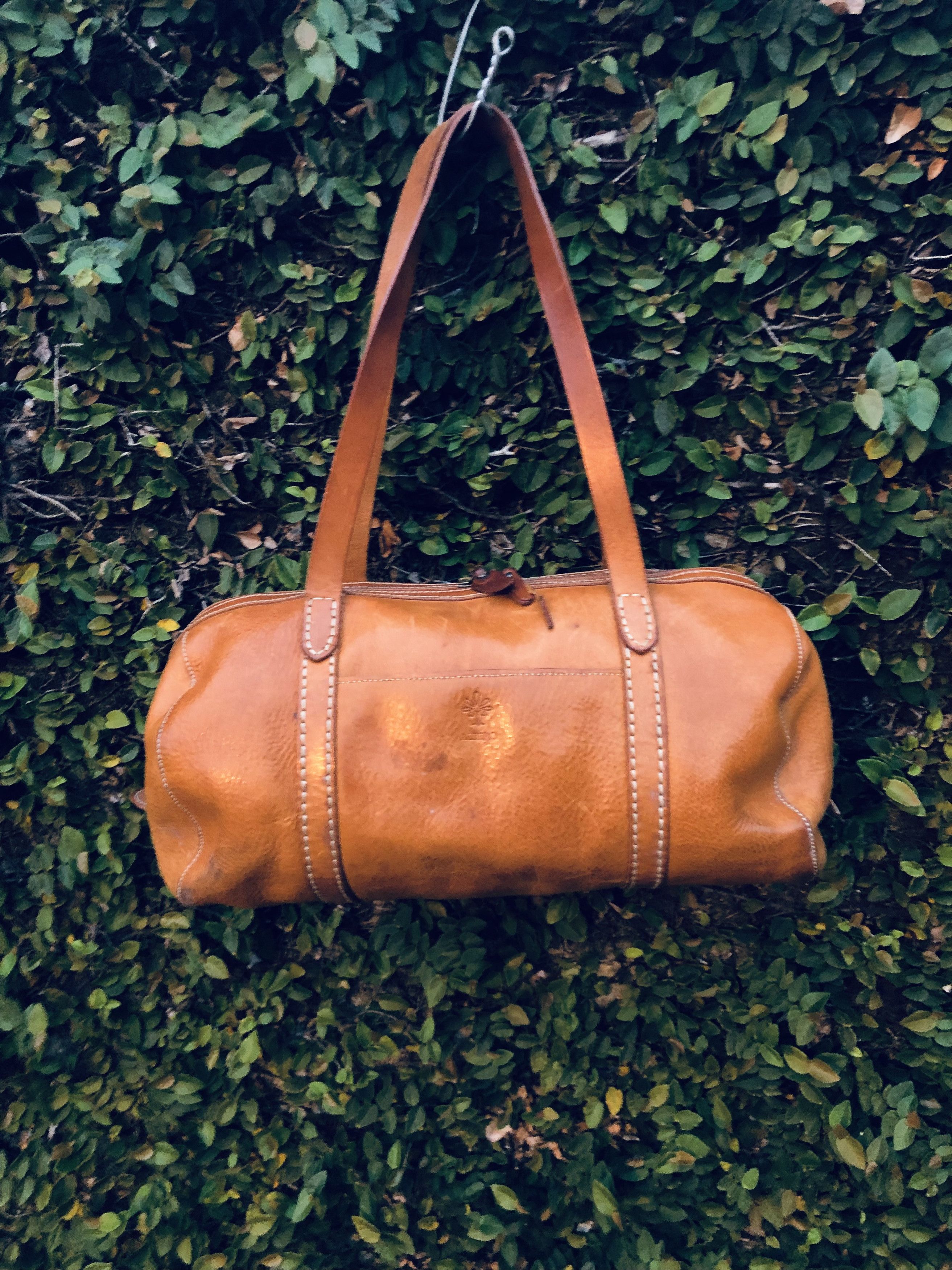 Handmade Alberto Italian Handmade Style Leather Bag Handle Size ONE SIZE - 1 Thumbnail