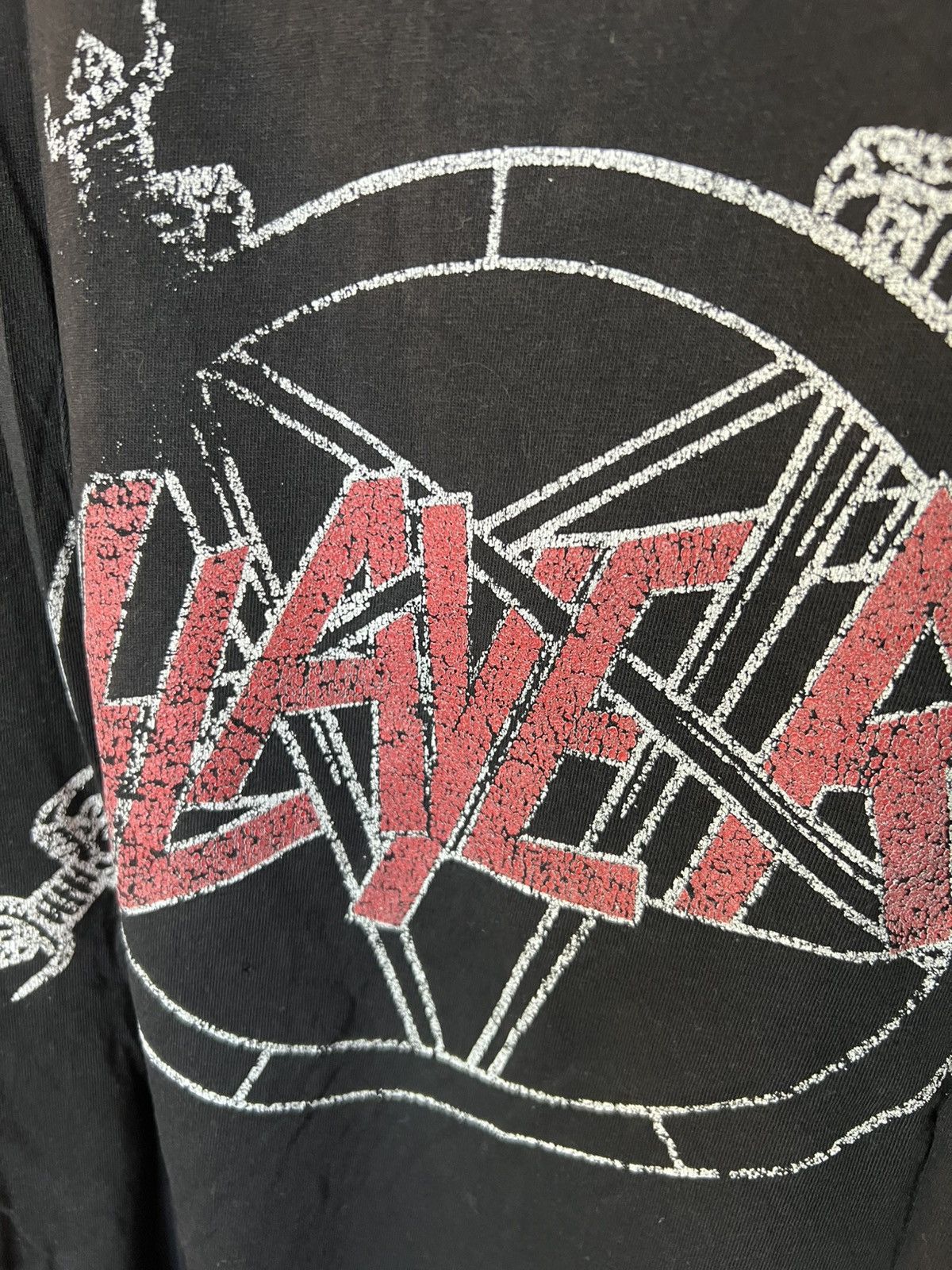 Band Tees Slayer vintage rare late 90s satanic werhmacht shirt Size US L / EU 52-54 / 3 - 6 Thumbnail