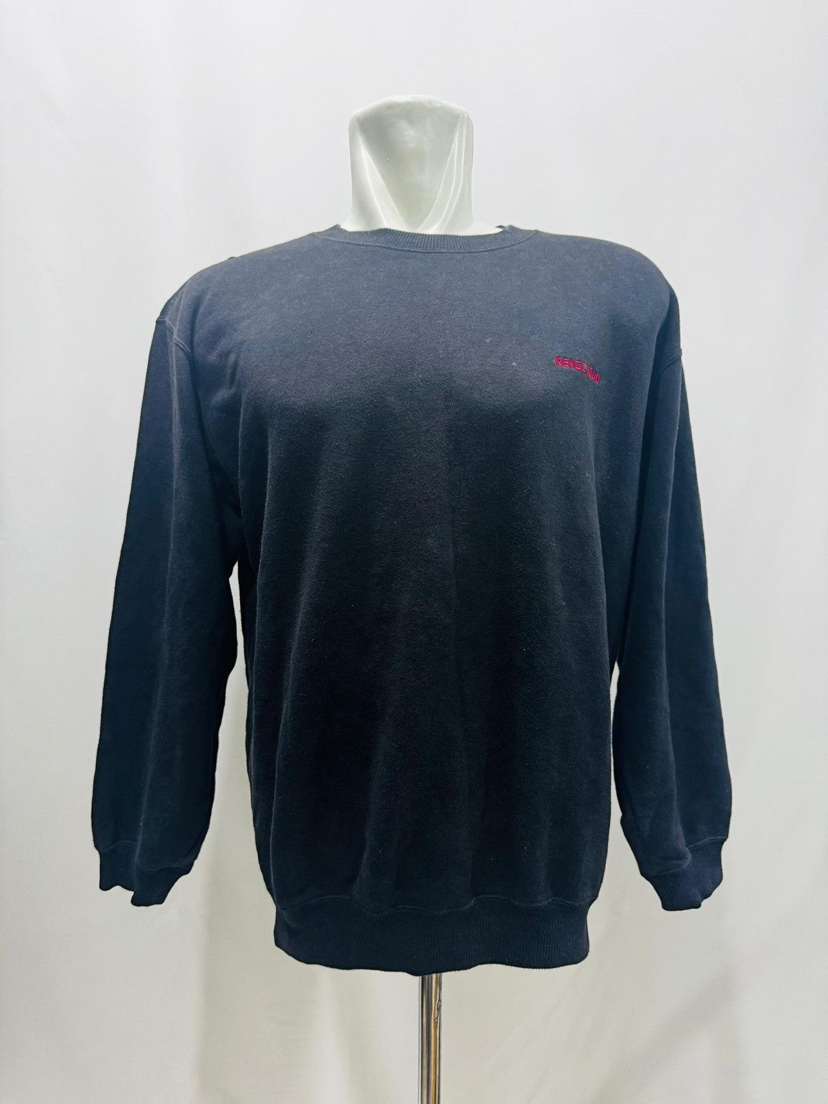 Kenzo × Vintage Vintage 90s Kenzo Sweatshirt Big Logo Kenzo Sweater Size US L / EU 52-54 / 3 - 3 Thumbnail