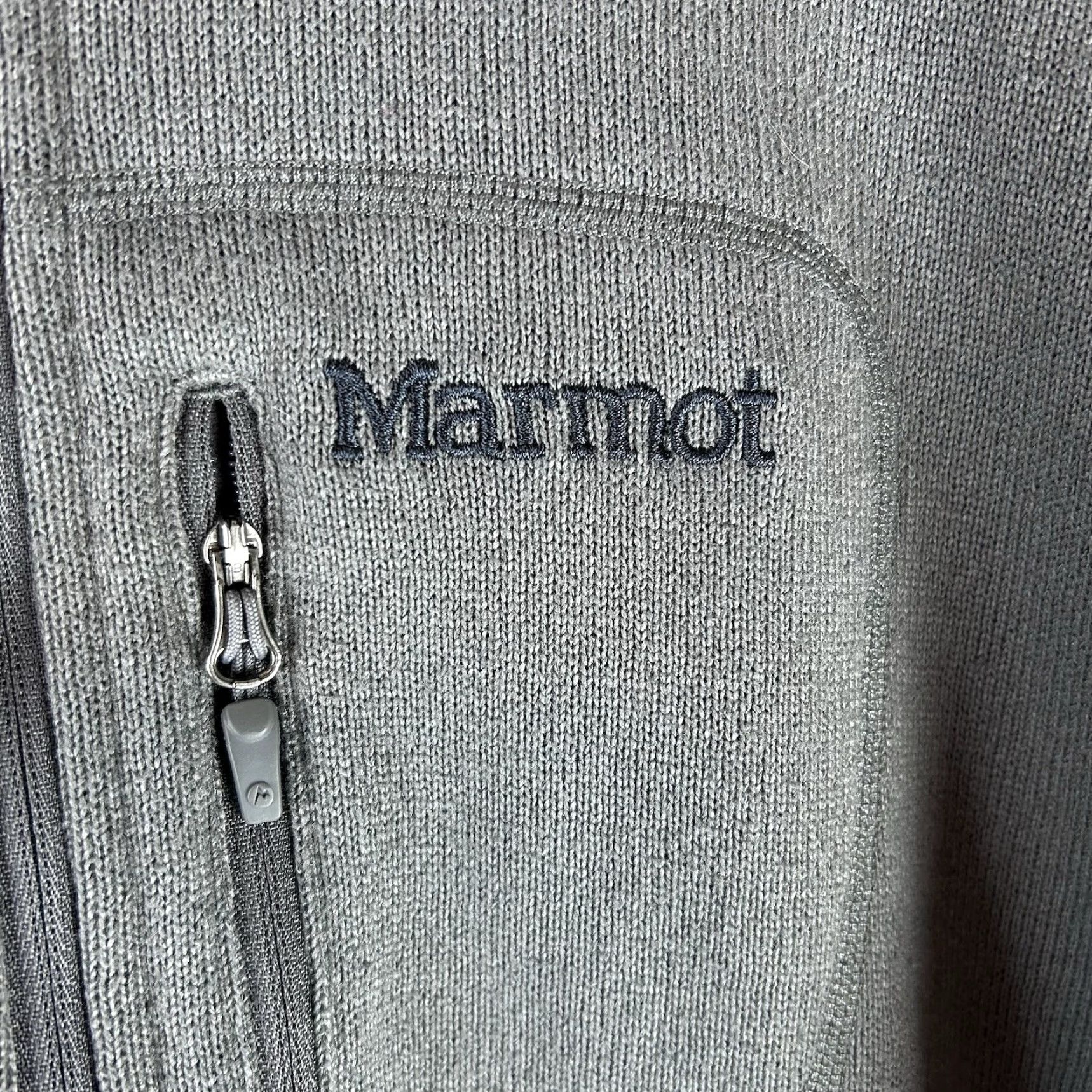 Marmot Marmot Sweater Mens XL Gray Knit 1/4 Zip Sweatshirt Pullover Fleece E71100 Size US XL / EU 56 / 4 - 5 Thumbnail