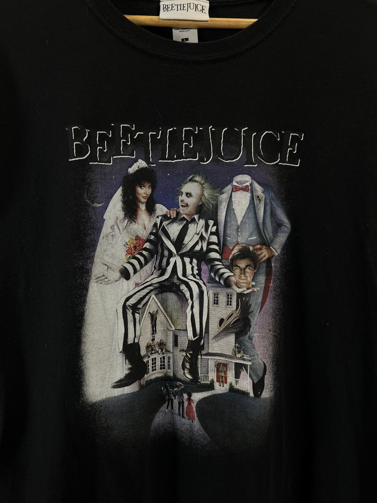 Expert Horror Beetlejuice expert horror movie tee Size US L / EU 52-54 / 3 - 3 Thumbnail