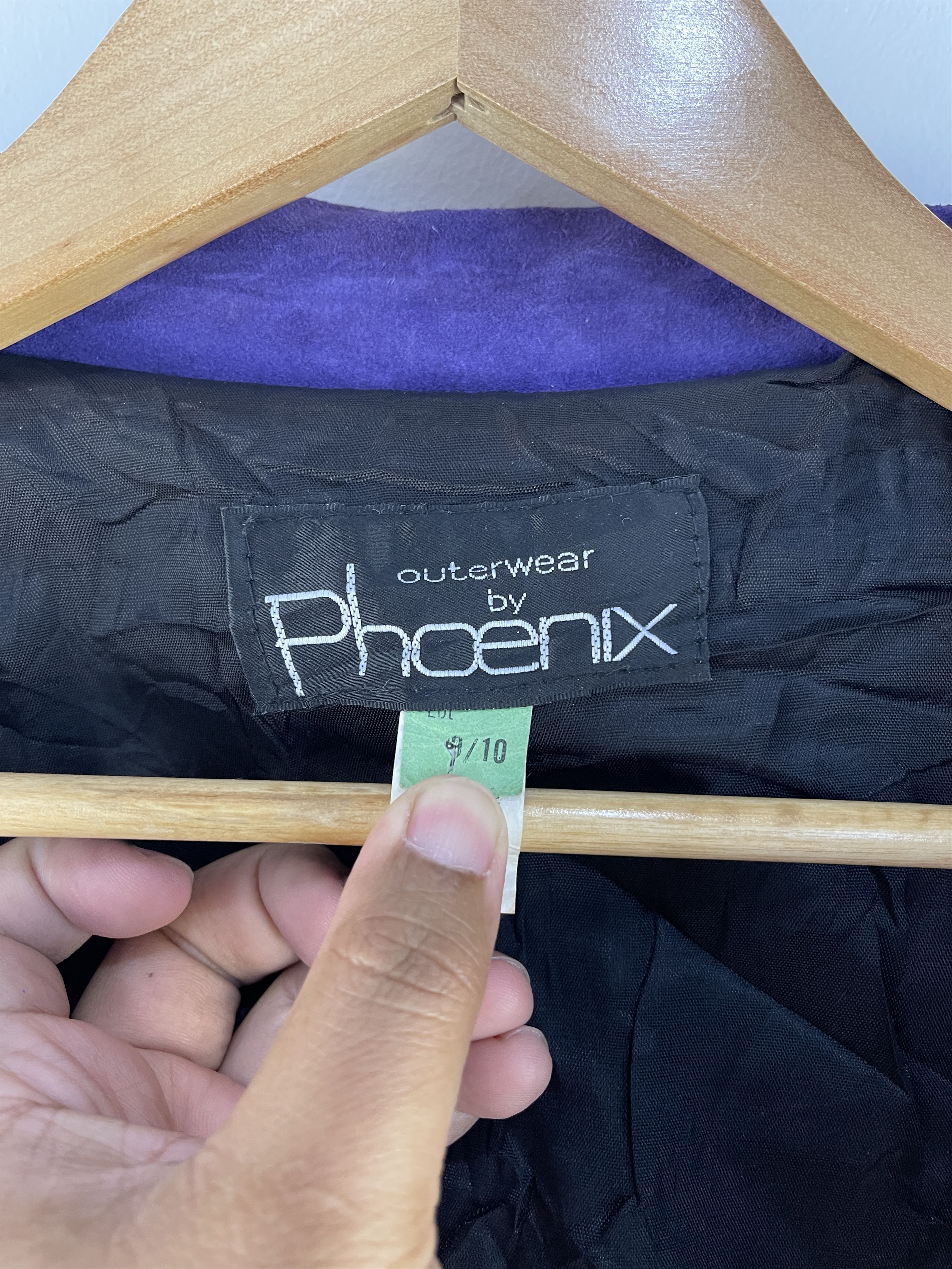 Phoenix Clothing Vintage Outerwear by Phoenix Suede Leather Cropped Jacket Size US XS / EU 42 / 0 - 10 Thumbnail