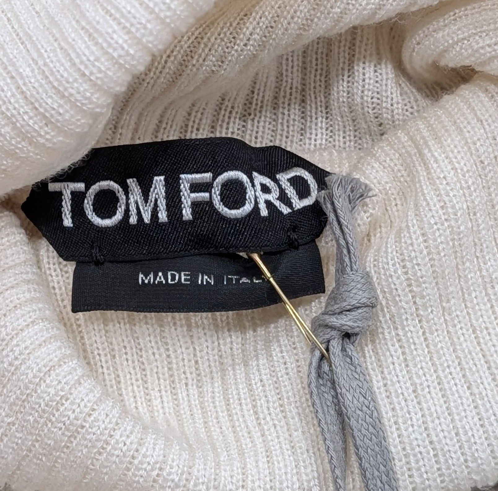 Tom Ford TOM FORD Wool/Silk/Cashmere Turtleneck Sweater 56 US 46 Size US XL / EU 56 / 4 - 4 Thumbnail