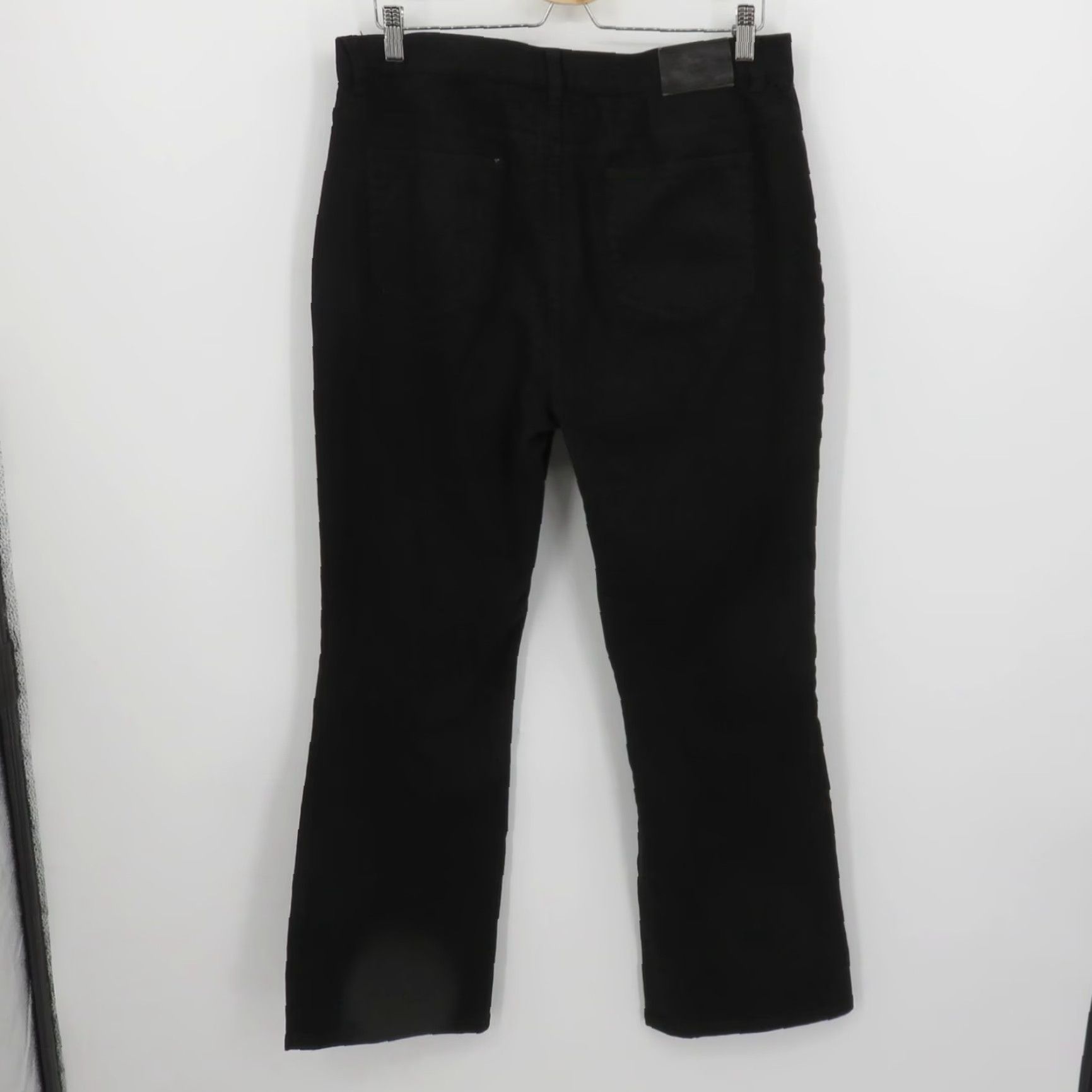 CO Lauren Jeans Co Jeans Women 14 Black Embroidered Floral Flower Denim Size 36" / US 14 / IT 50 - 5 Thumbnail