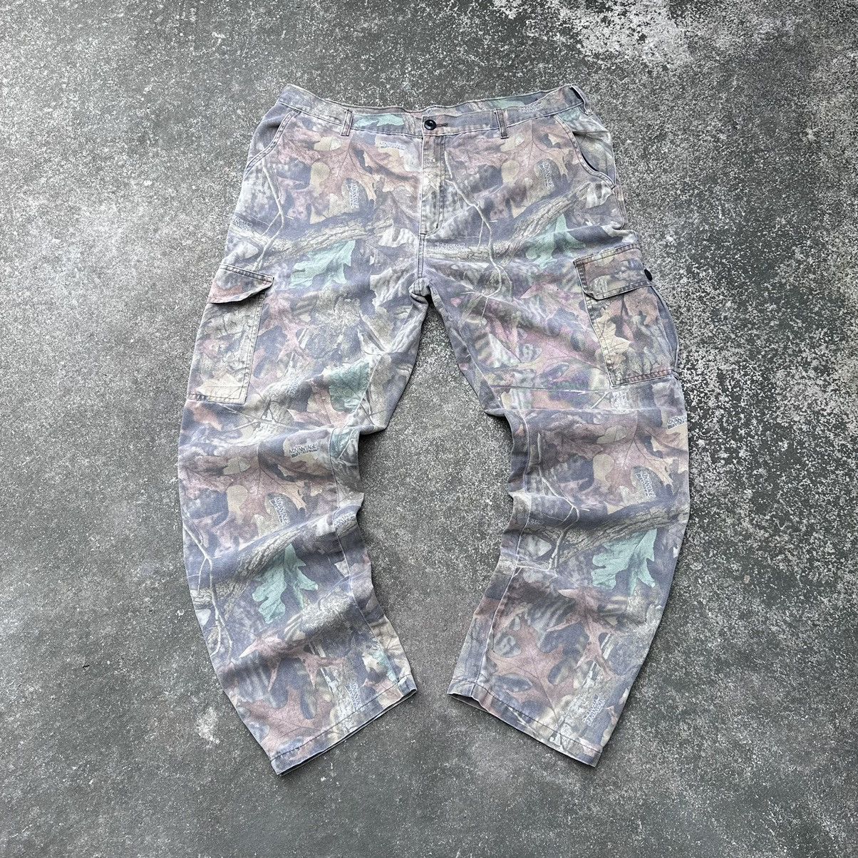Carhartt × Realtree Crazy Vintage Y2K Faded Realtree Camo Carhartt Style Baggy Size US 41 - 1 Thumbnail