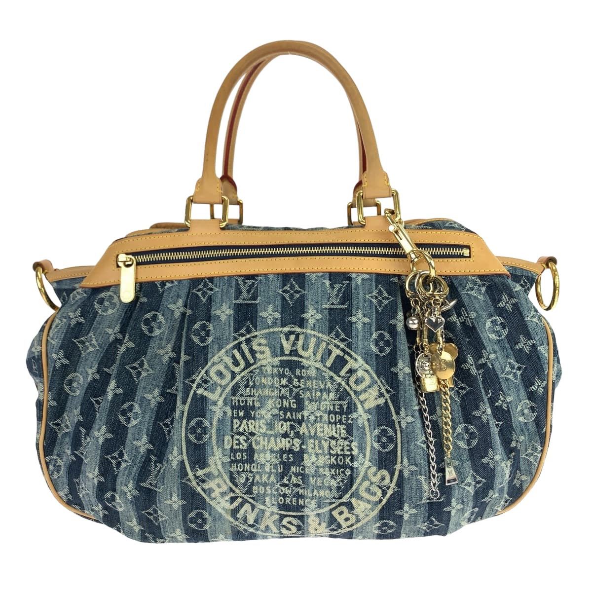 Louis Vuitton Louis Vuitton Louis Vuitton Monogram Denim Cabas GM Tote Bag M95336 Canvas Tote Bag M95336 in Very Good Condition Size ONE SIZE - 1 Thumbnail