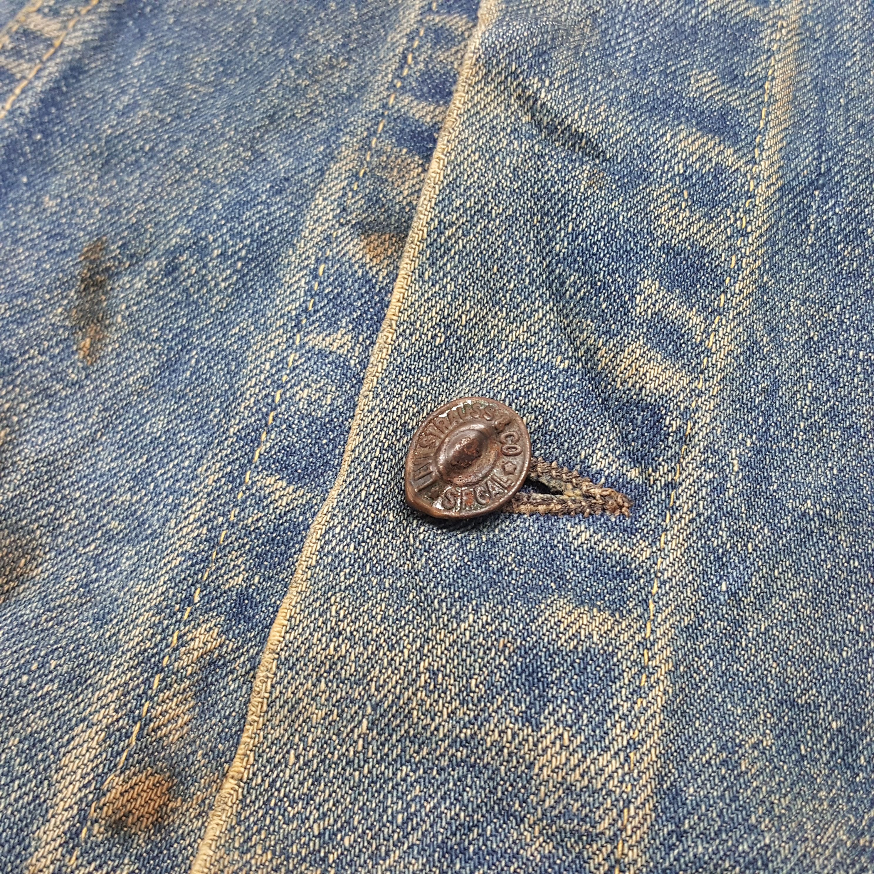 Levi's × Vintage Vintage Levi's Denim Sleeveless Jacket Size US S / EU 44-46 / 1 - 7 Thumbnail