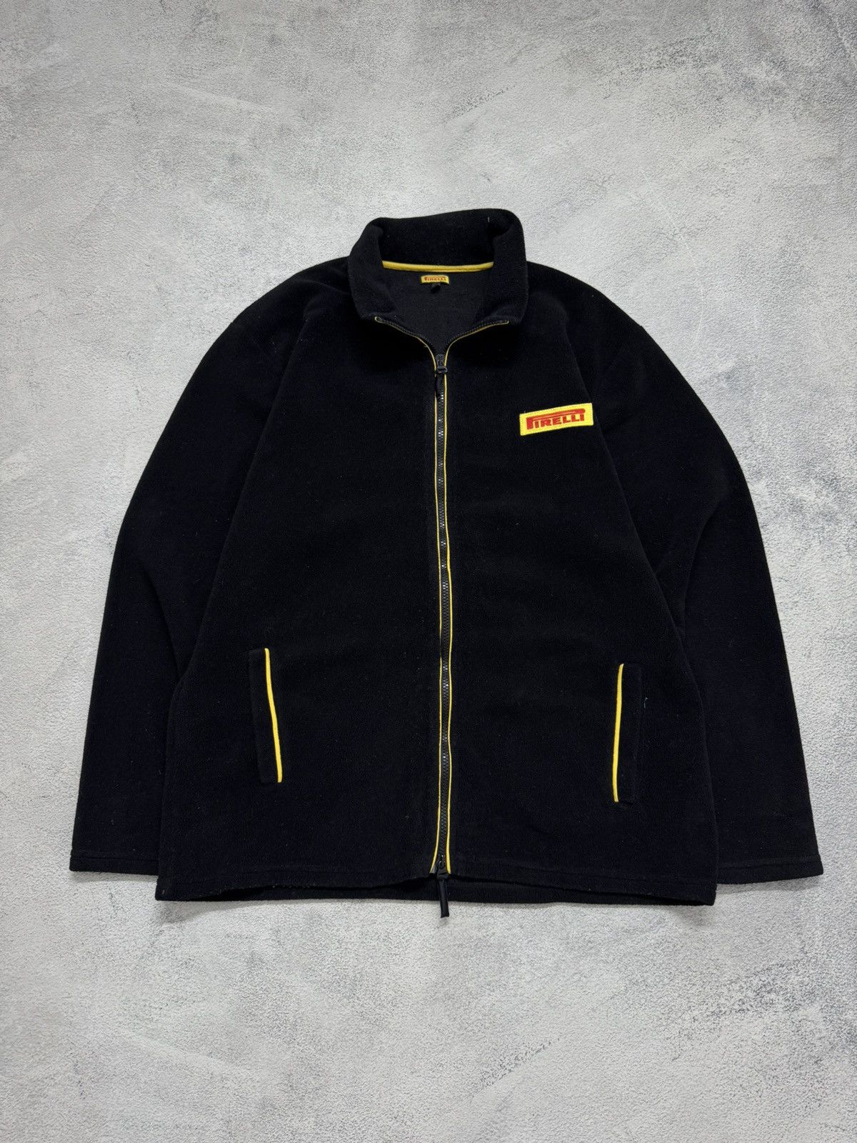 Pirelli Vintage Pirelli Fleece Jacket 90’s Size US L / EU 52-54 / 3 - 4 Thumbnail