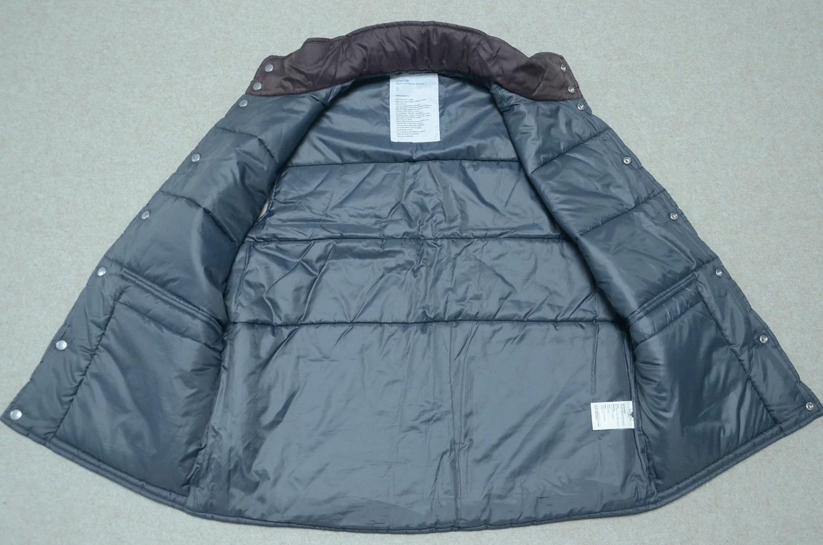 Wtaps WTAPS x Packer burgundy down vest Size US S / EU 44-46 / 1 - 5 Thumbnail