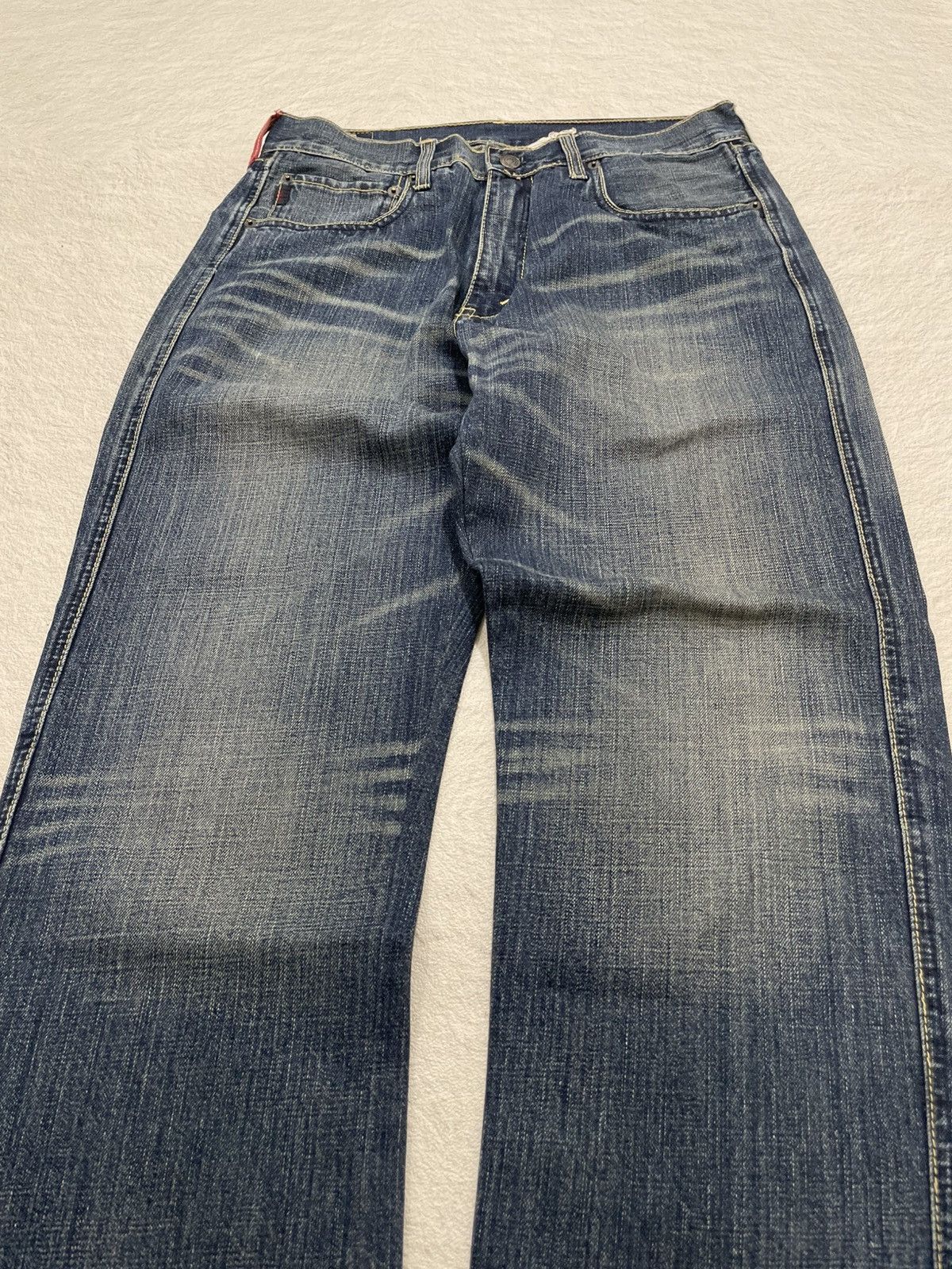 Japanese Brand 2000s Abercrombie Vintage Denim Washed Jeans Y2K Size US 30 / EU 46 - 2 Thumbnail
