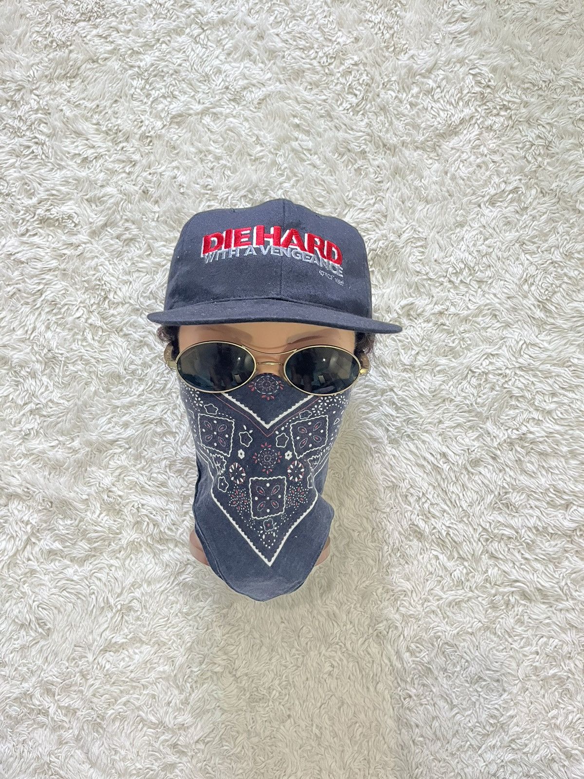 Vintage vintage 90's action movie die hard with a vengeance cap Size ONE SIZE - 3 Thumbnail