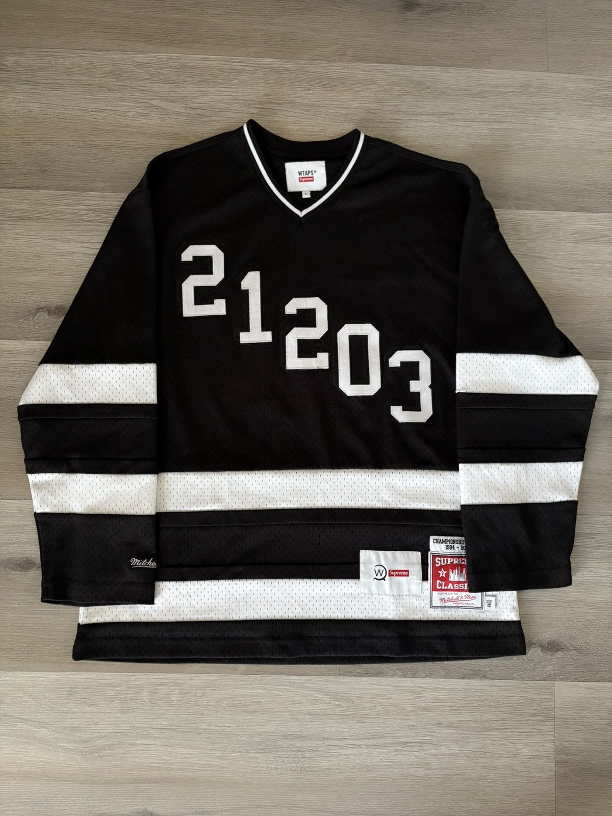 Mitchell & Ness × Supreme × Wtaps Supreme x WTAPS x Mitchell