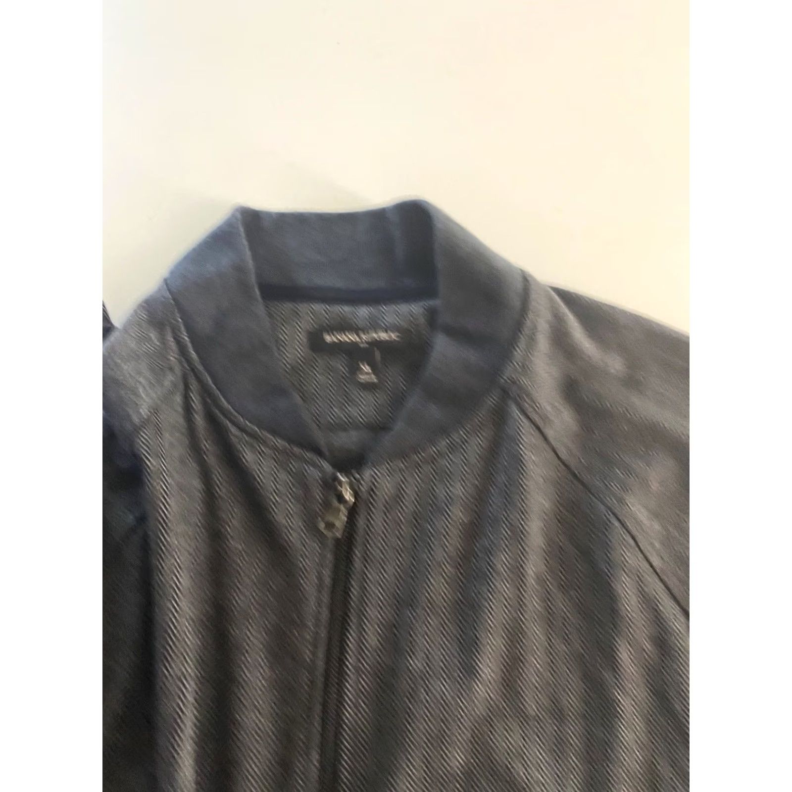 Banana Republic VINTAGE Banana Republic Zippered Collarless Baseball SWEATER XL Extra Large Size US XL / EU 56 / 4 - 3 Thumbnail