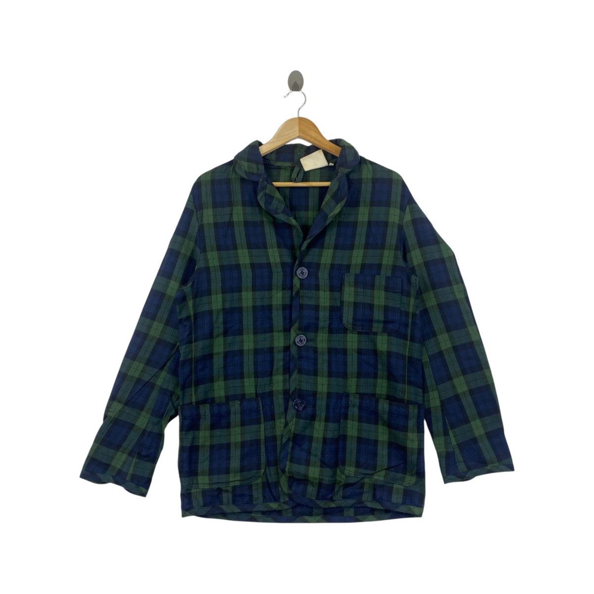 Yarmo Vintage YARMO NORFOLK Jacket Checkered Workwear Size US L / EU 52-54 / 3 - 1 Thumbnail