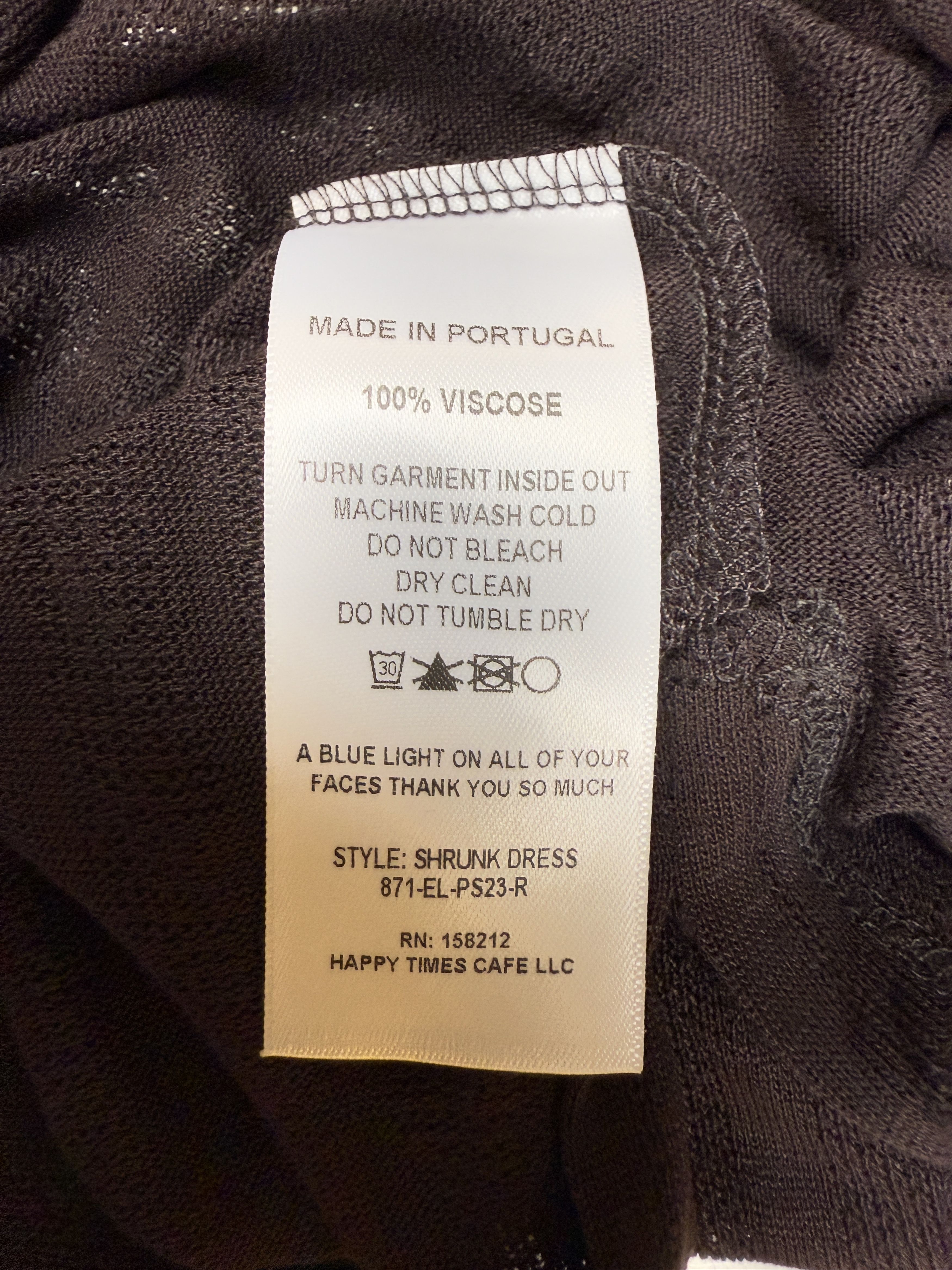Eckhaus Latta $440 Eckhaus Latta Shrunk Dress Size L / US 10 / IT 46 - 10 Thumbnail