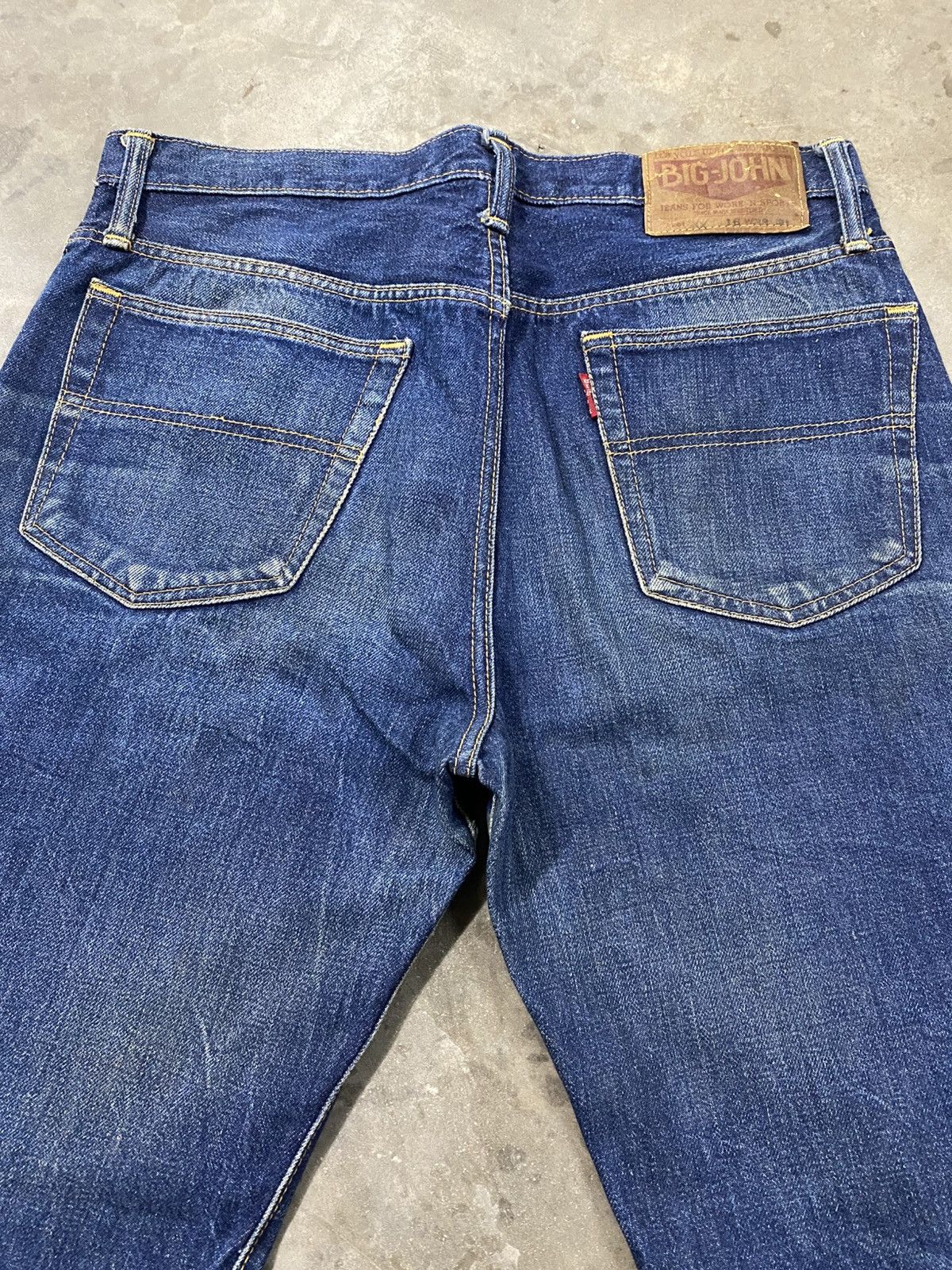 Big John × Vintage Made in U.S.A Vintage Big John Selvedge Jeans @246 Size US 32 / EU 48 - 4 Thumbnail