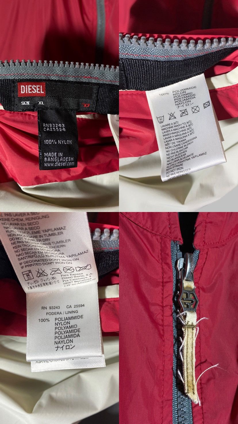 Diesel 🔥 VINTAGE 00s DIESEL REVERSIBLE BOMBER JACKET Y2K GRAIL RARE Size US XL / EU 56 / 4 - 21 Thumbnail