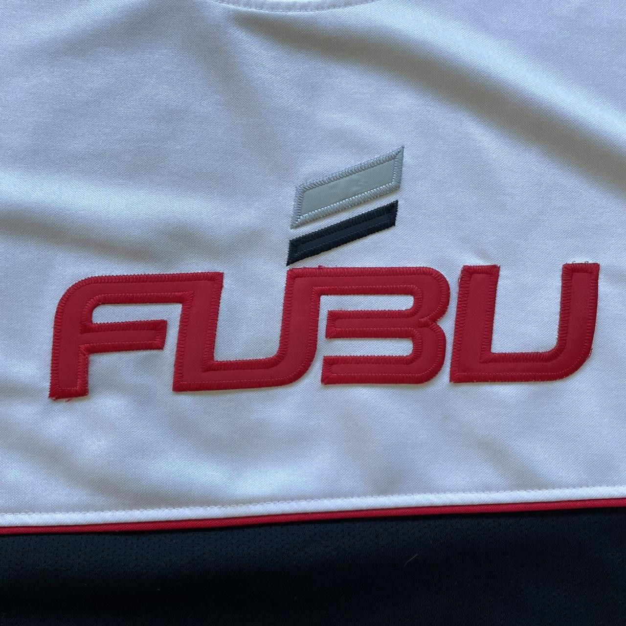 Fubu × Vintage Vintage Y2K 2000's 90's FUBU NBA White Baggy Jersey Size US L / EU 52-54 / 3 - 2 Thumbnail