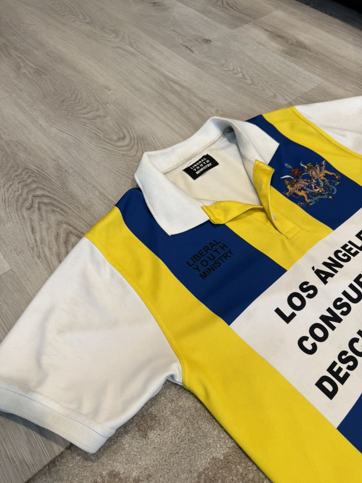 Liberal Youth Ministry soccer polo!! Size US L / EU 52-54 / 3 - 3 Thumbnail