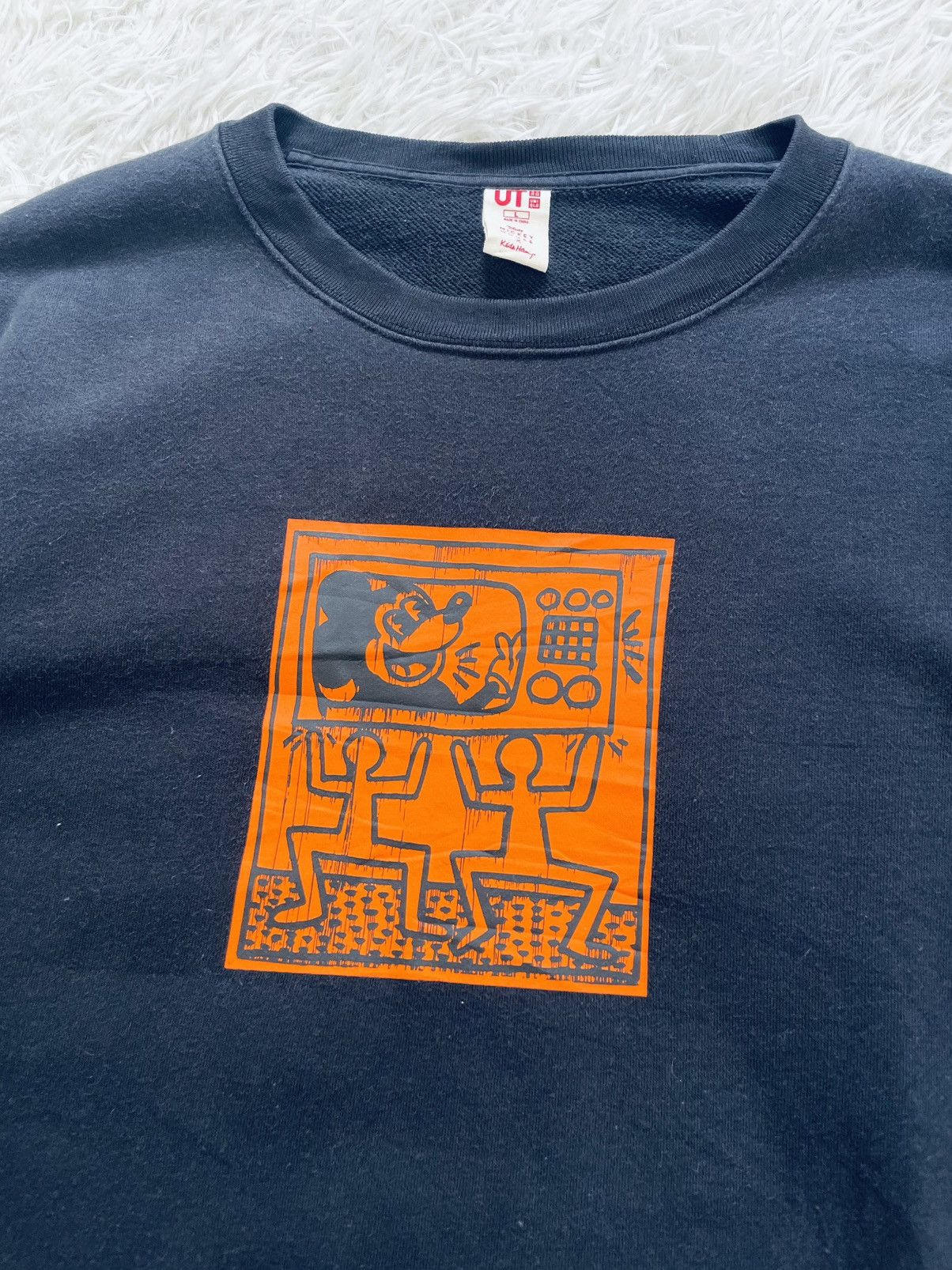 Keith Haring Mickey Mouse x Keith Haring Sweatshirt Size US L / EU 52-54 / 3 - 3 Thumbnail