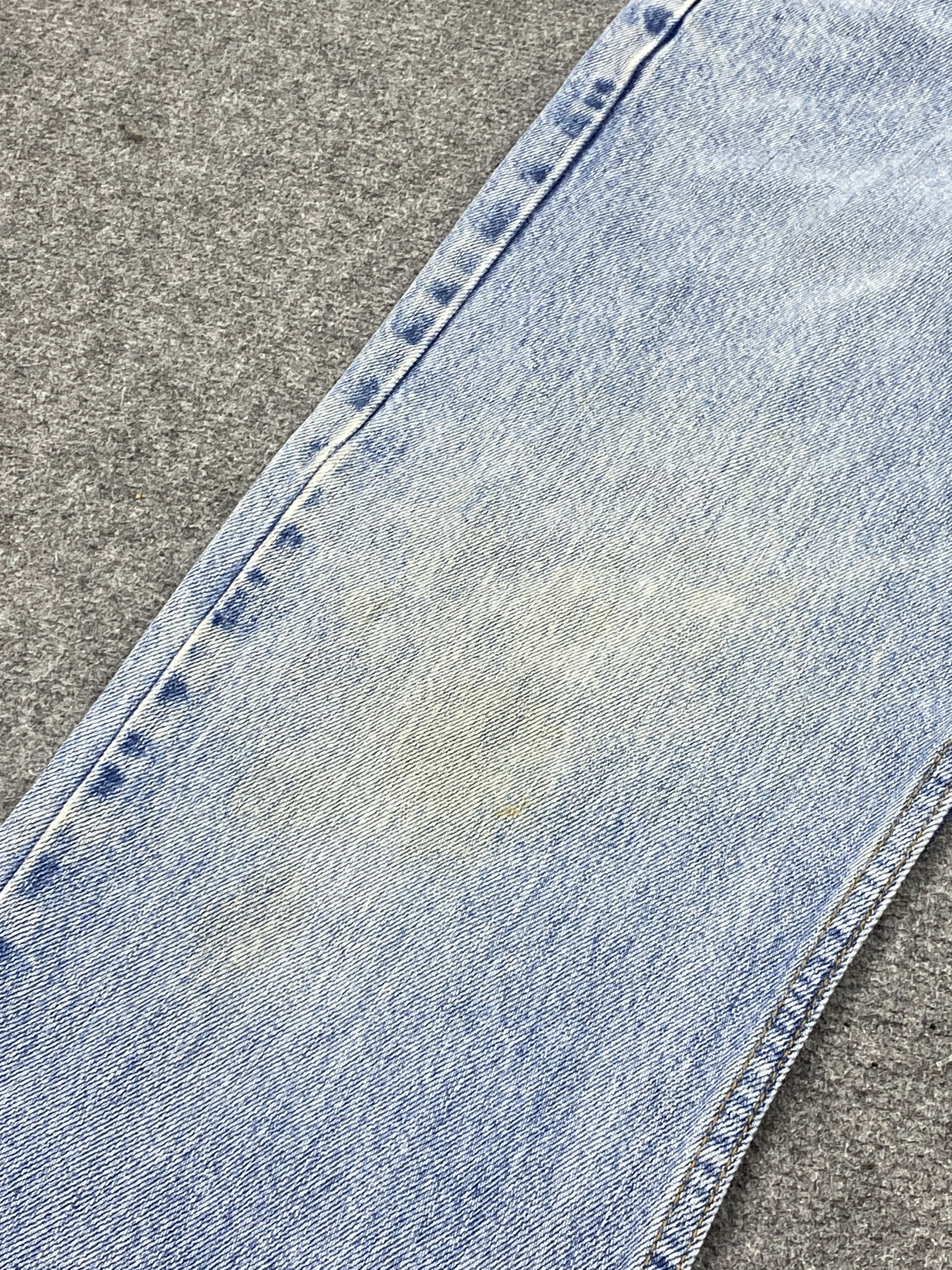 Levi's Vintage Levi's 505 Faded Blue Jeans DP2321 Size US 29 - 10 Thumbnail