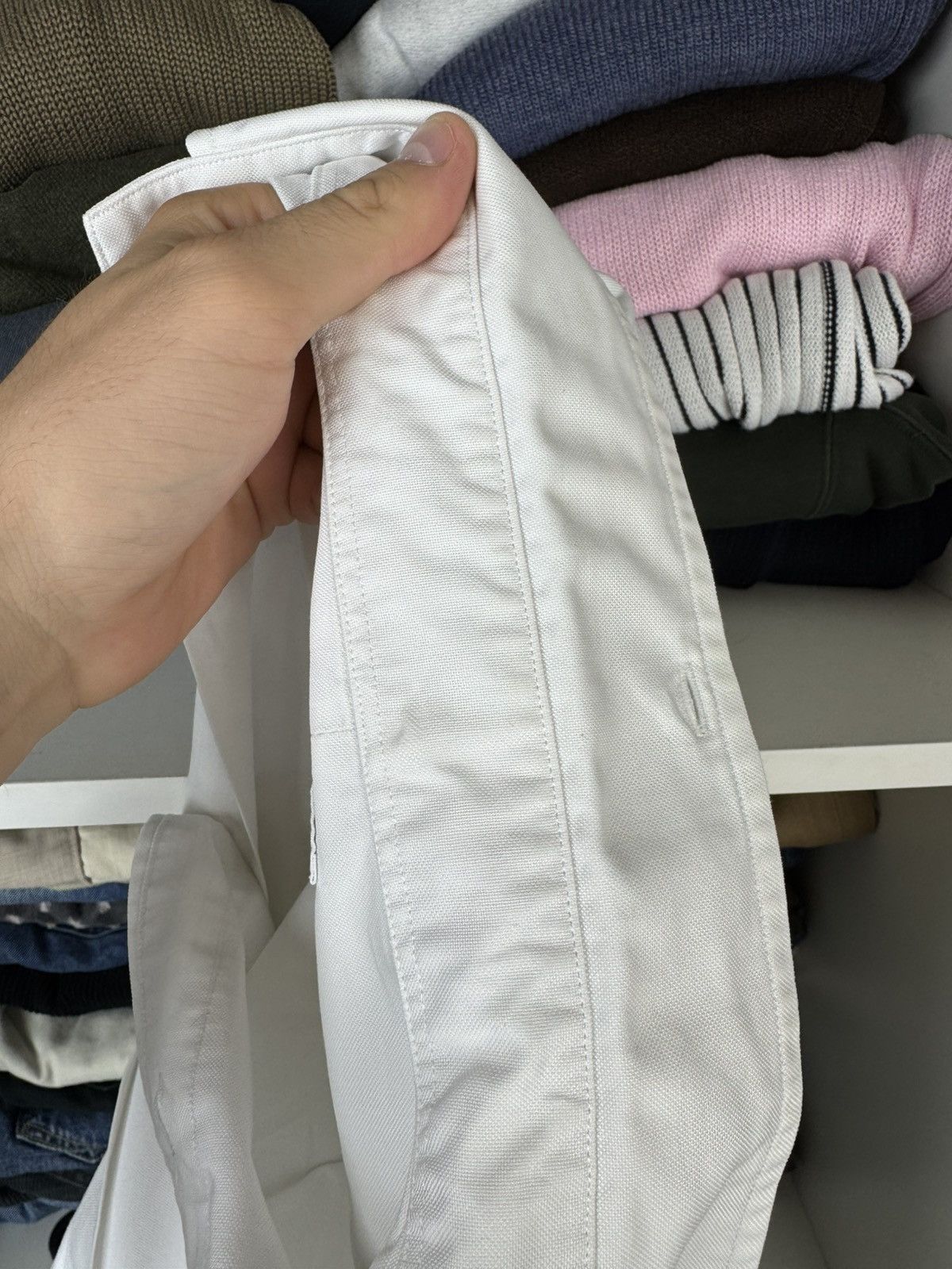 Thom Browne Thom Browne Button-Down Shirt Long Sleeve Size 1 Size US S / EU 44-46 / 1 - 4 Thumbnail